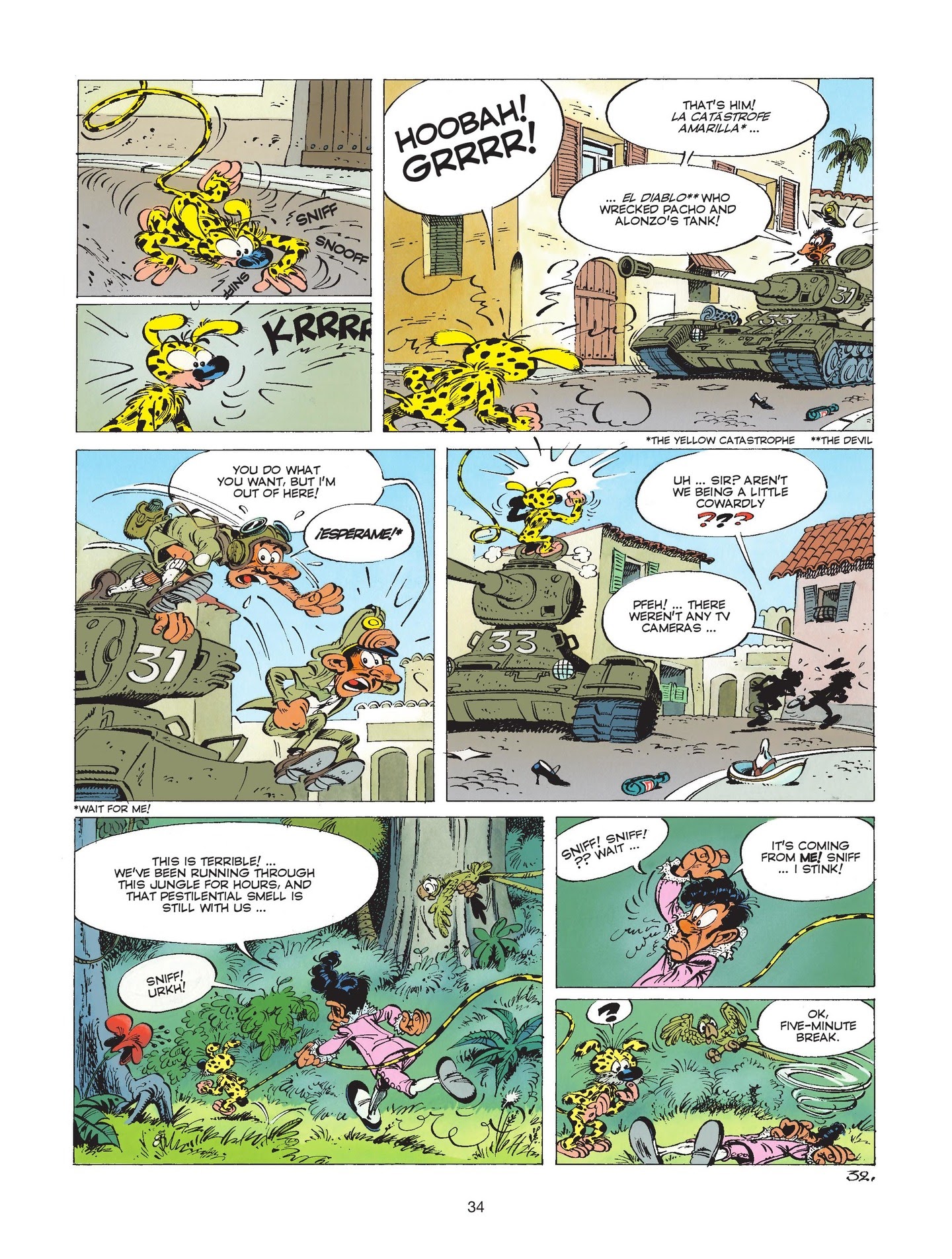 Read online Marsupilami comic -  Issue #5 - 36