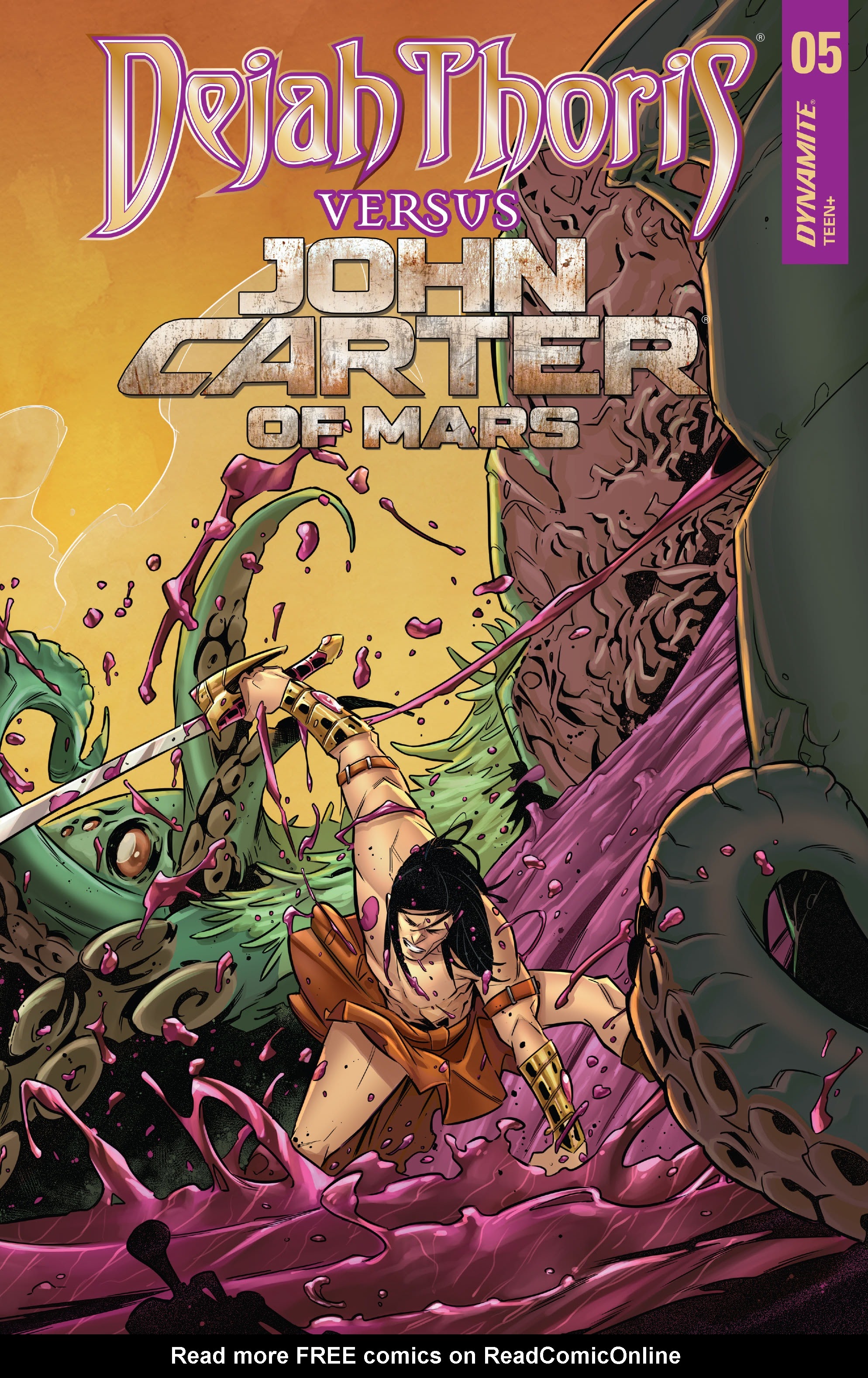 Read online Dejah Thoris vs. John Carter of Mars comic -  Issue #5 - 3