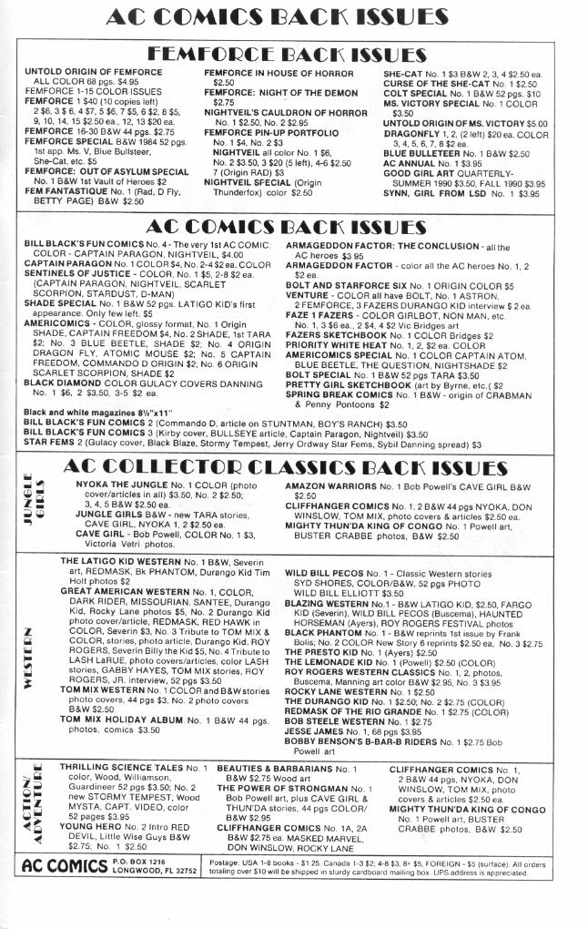 Read online Femforce comic -  Issue #32 - 44