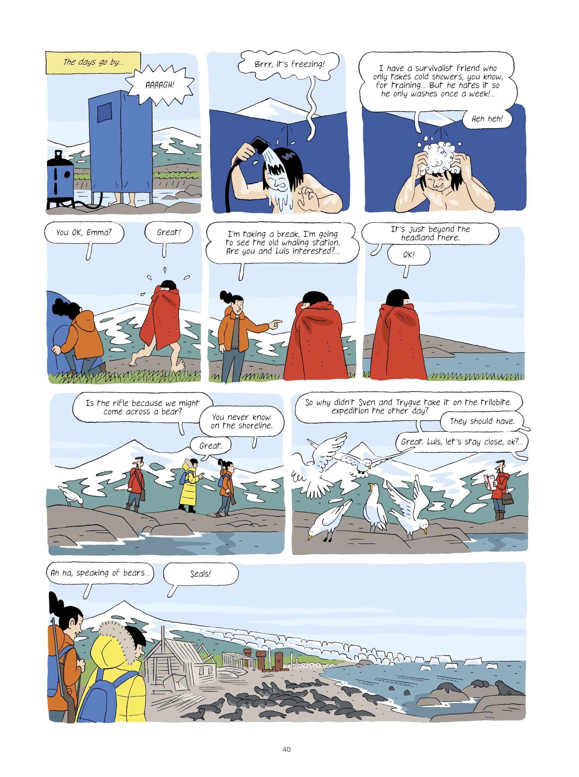 Read online Extinctions: Twilight of the Species comic -  Issue # TPB - 40