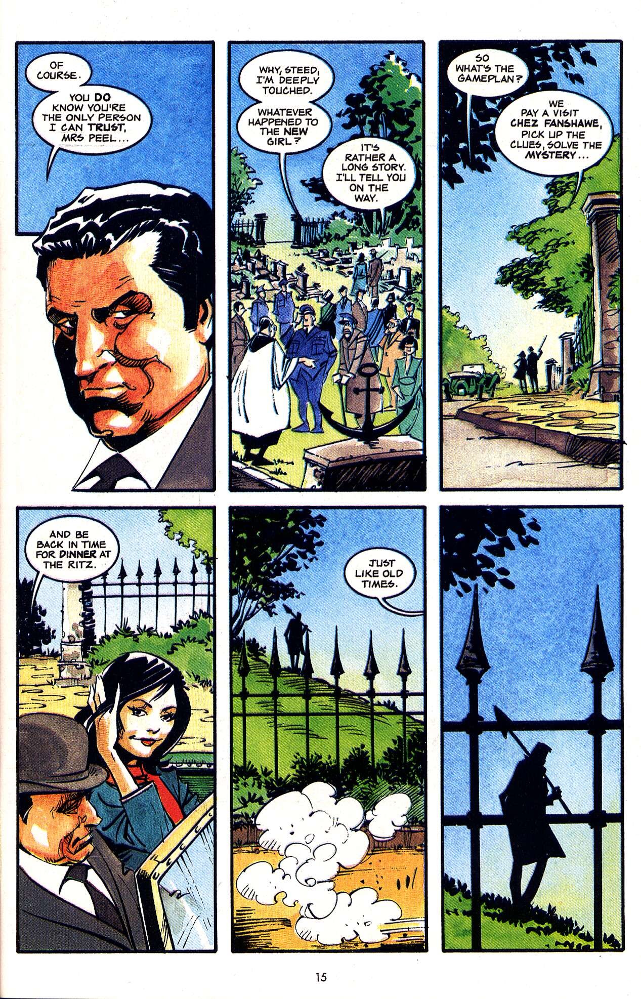 Read online Steed and Mrs. Peel (2012) comic -  Issue #1 - 17