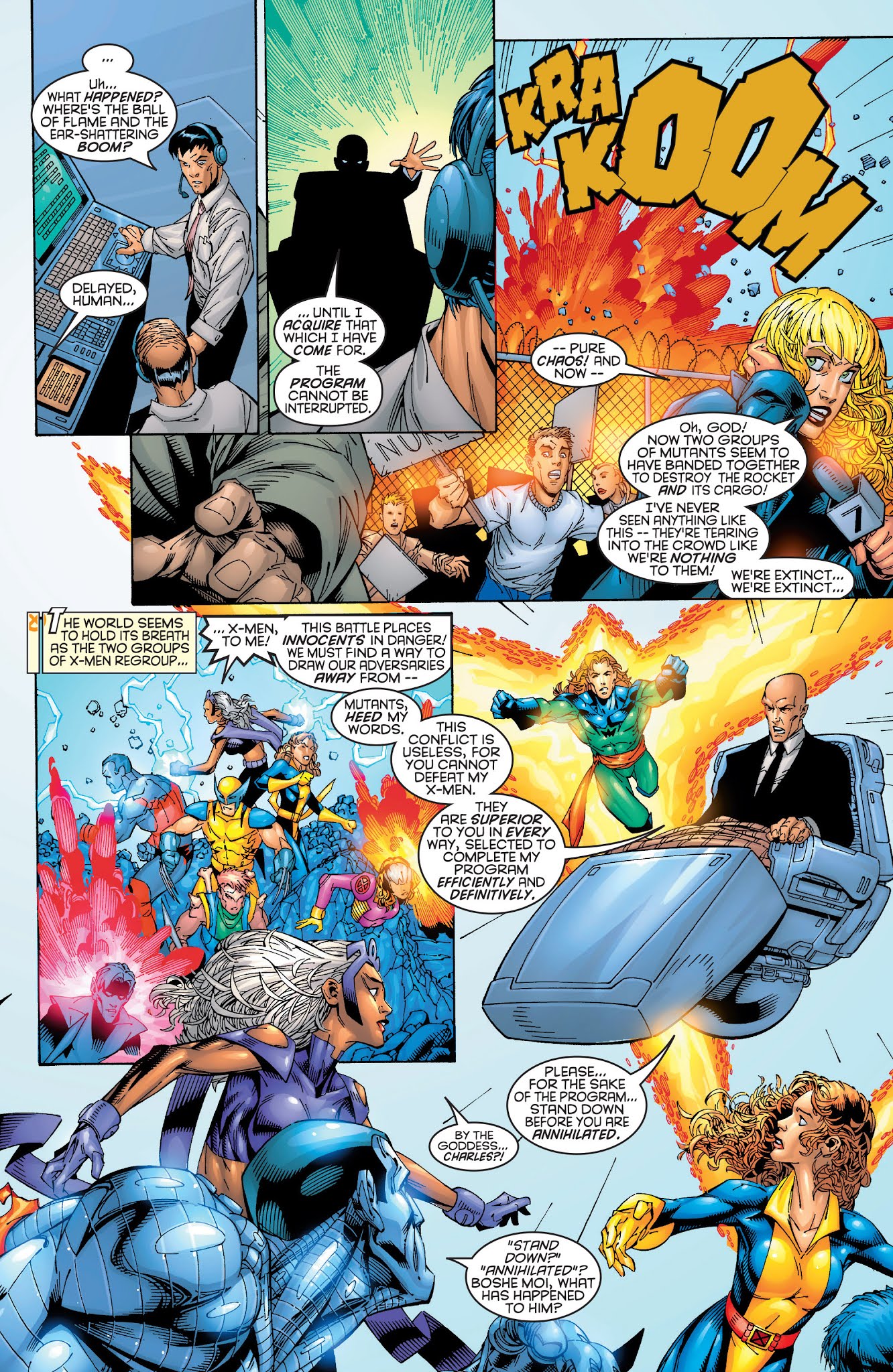 Read online X-Men: The Hunt For Professor X comic -  Issue # TPB (Part 1) - 56
