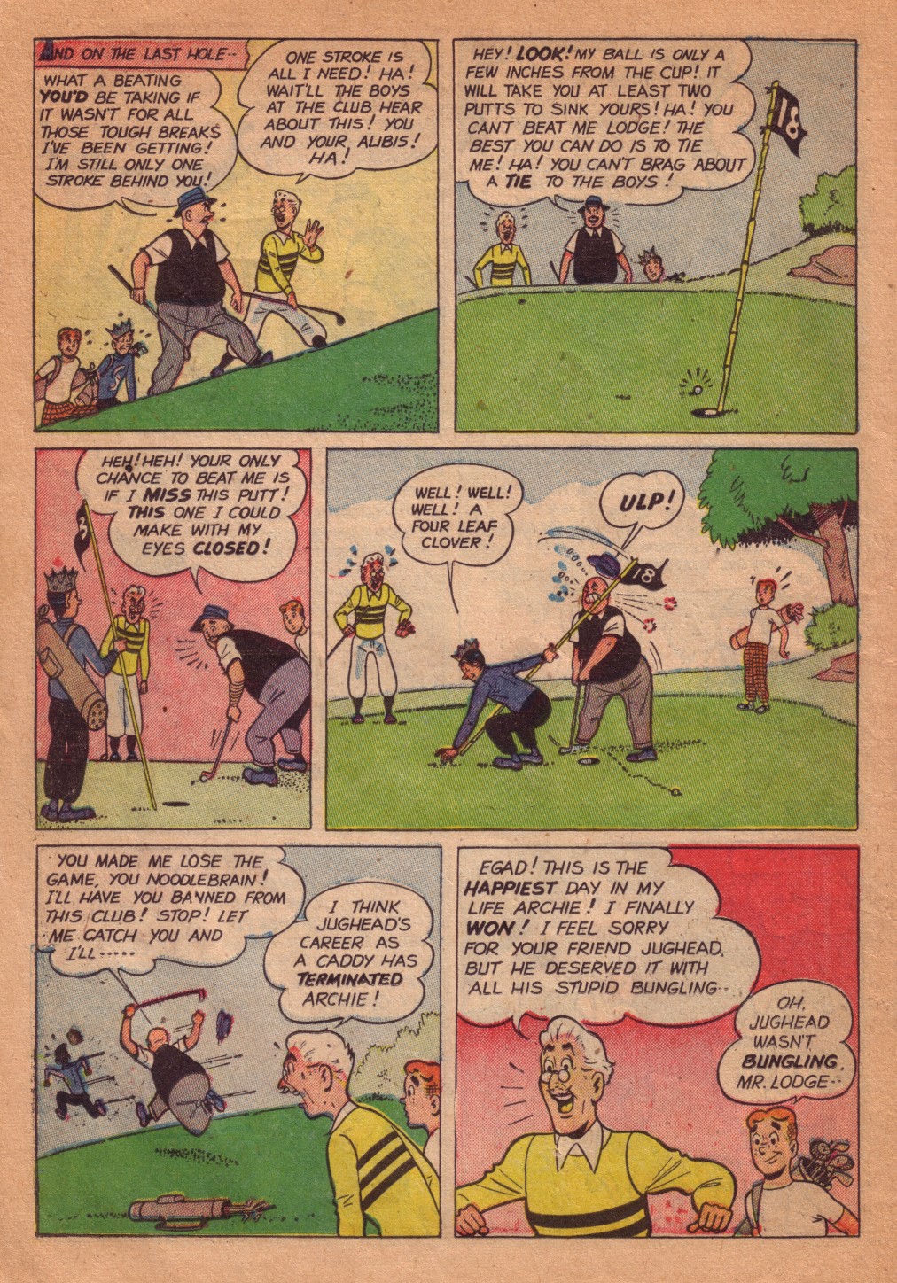 Read online Archie's Pal Jughead comic -  Issue #8 - 18