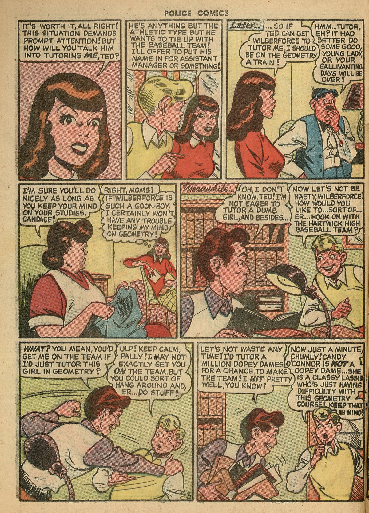 Read online Police Comics comic -  Issue #90 - 21