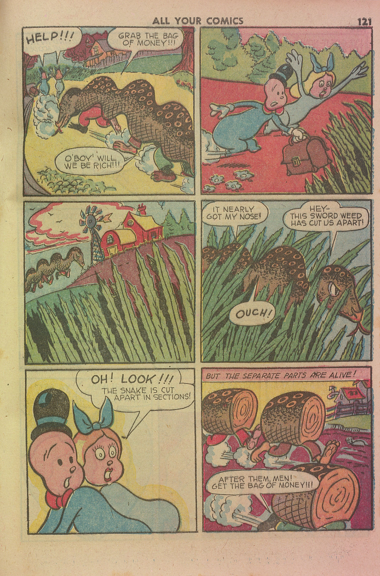 Read online Fox Comics Annual comic -  Issue # TPB 3 - 123