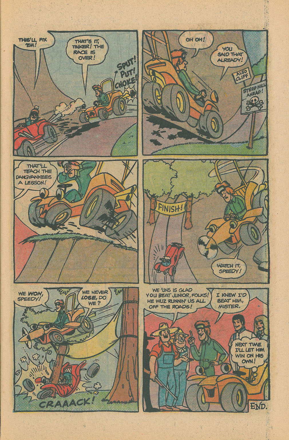 Read online Speed Buggy comic -  Issue #6 - 11