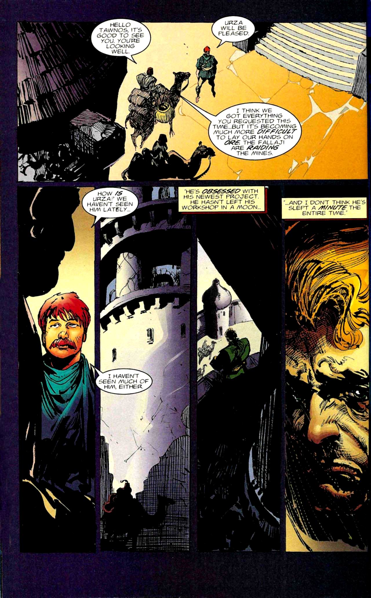 Read online Urza-Mishra War on the World of Magic: The Gathering comic -  Issue #1 - 26