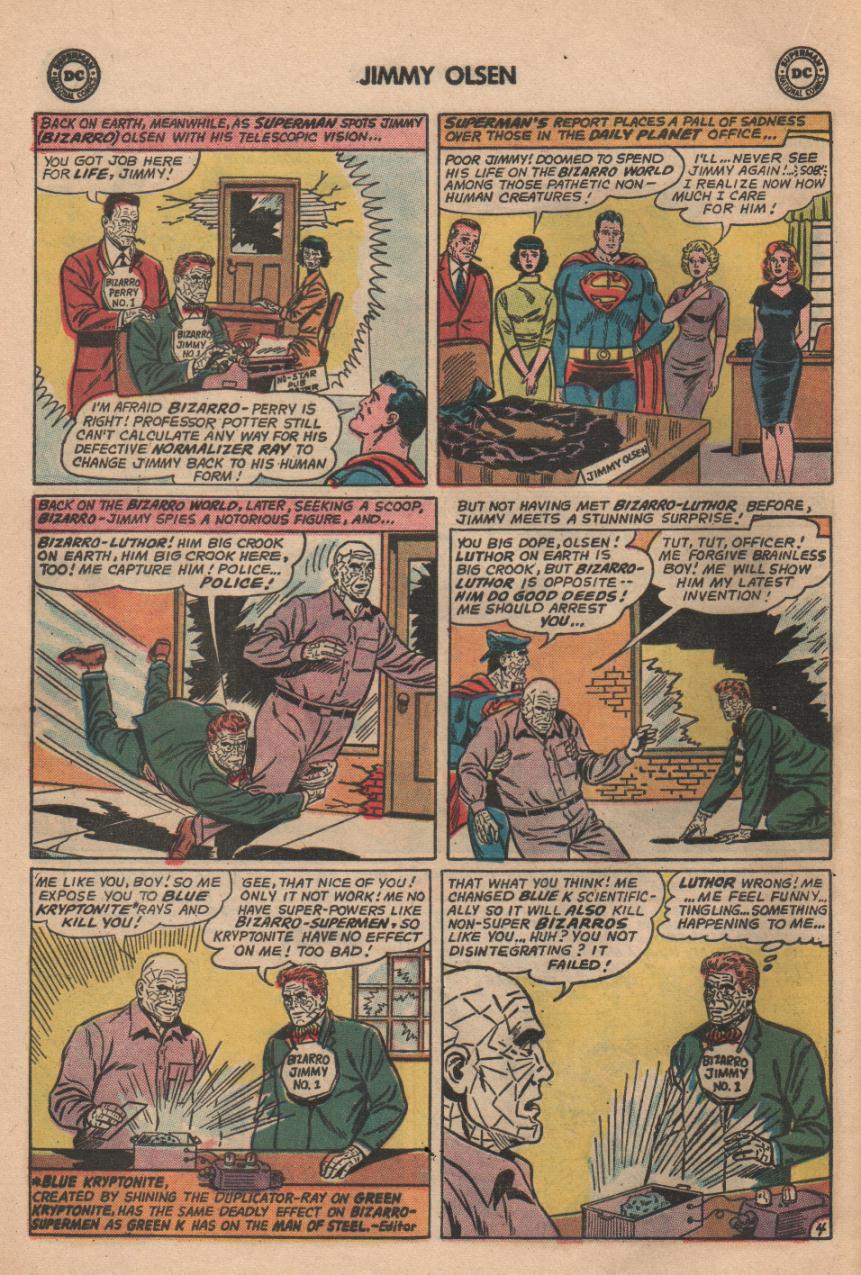 Read online Superman's Pal Jimmy Olsen comic -  Issue #80 - 16