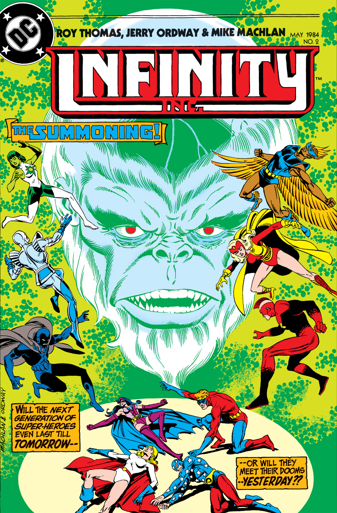 Read online Infinity Inc. (1984) comic -  Issue #2 - 1