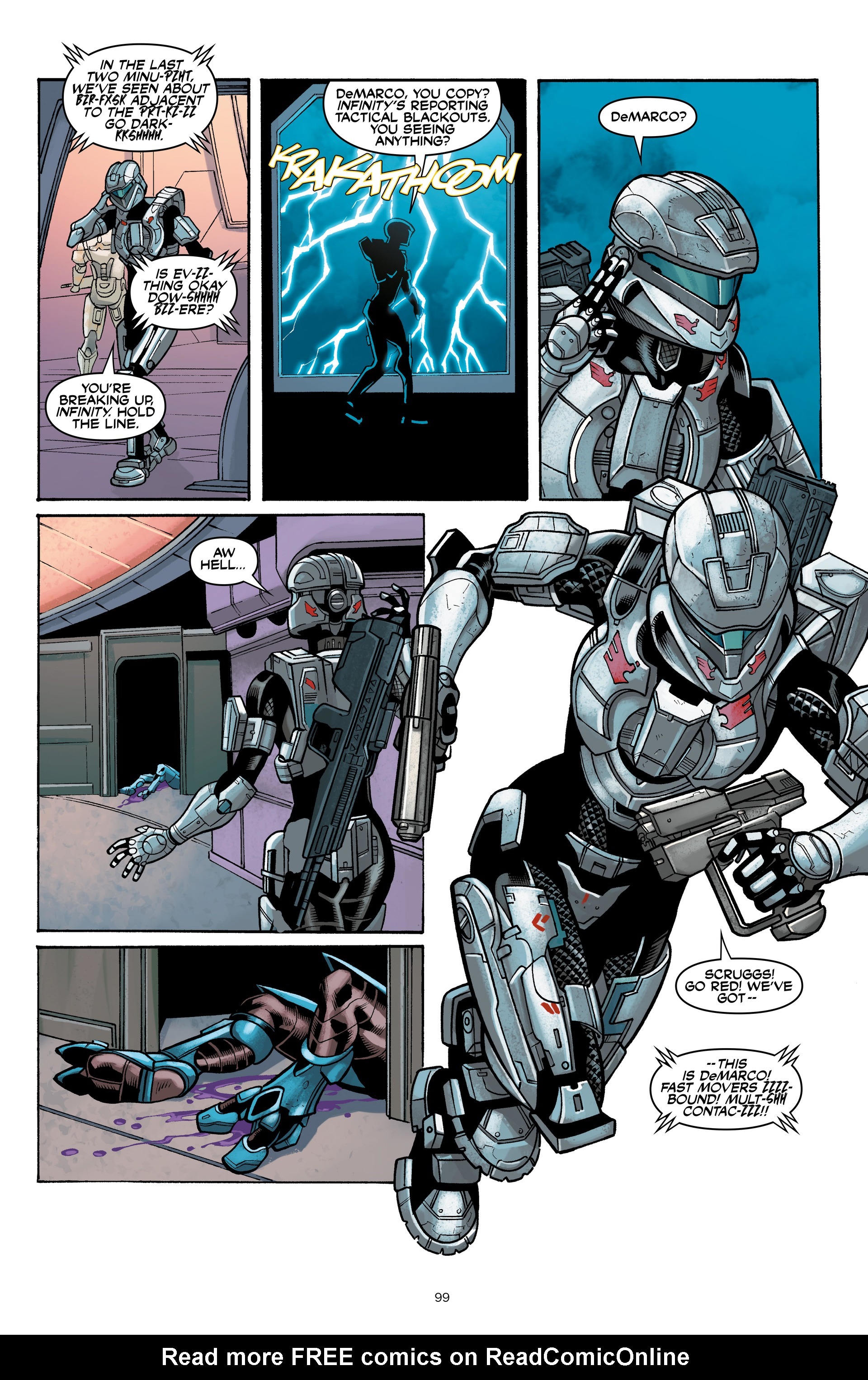 Read online Halo: Initiation and Escalation comic -  Issue # TPB (Part 1) - 99