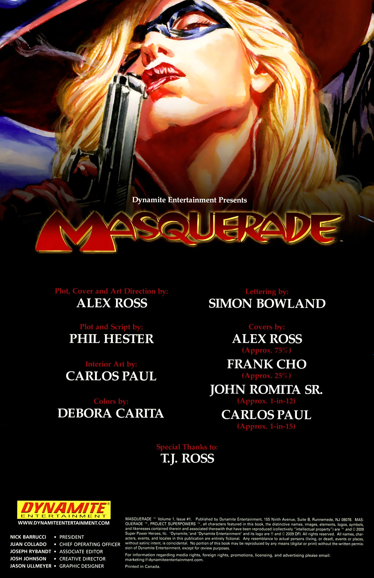 Read online Masquerade comic -  Issue #1 - 3
