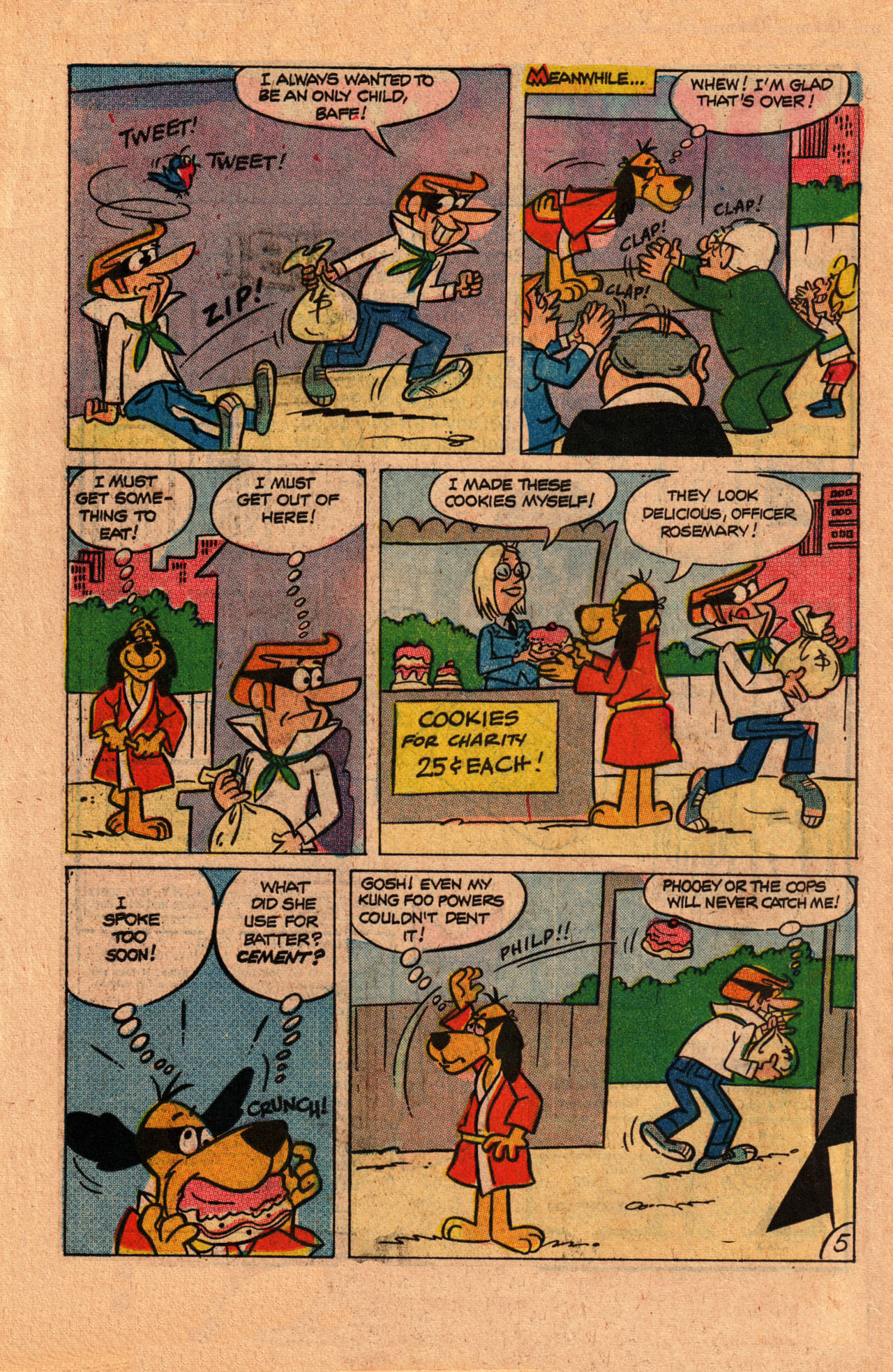 Read online Hong Kong Phooey comic -  Issue #7 - 18