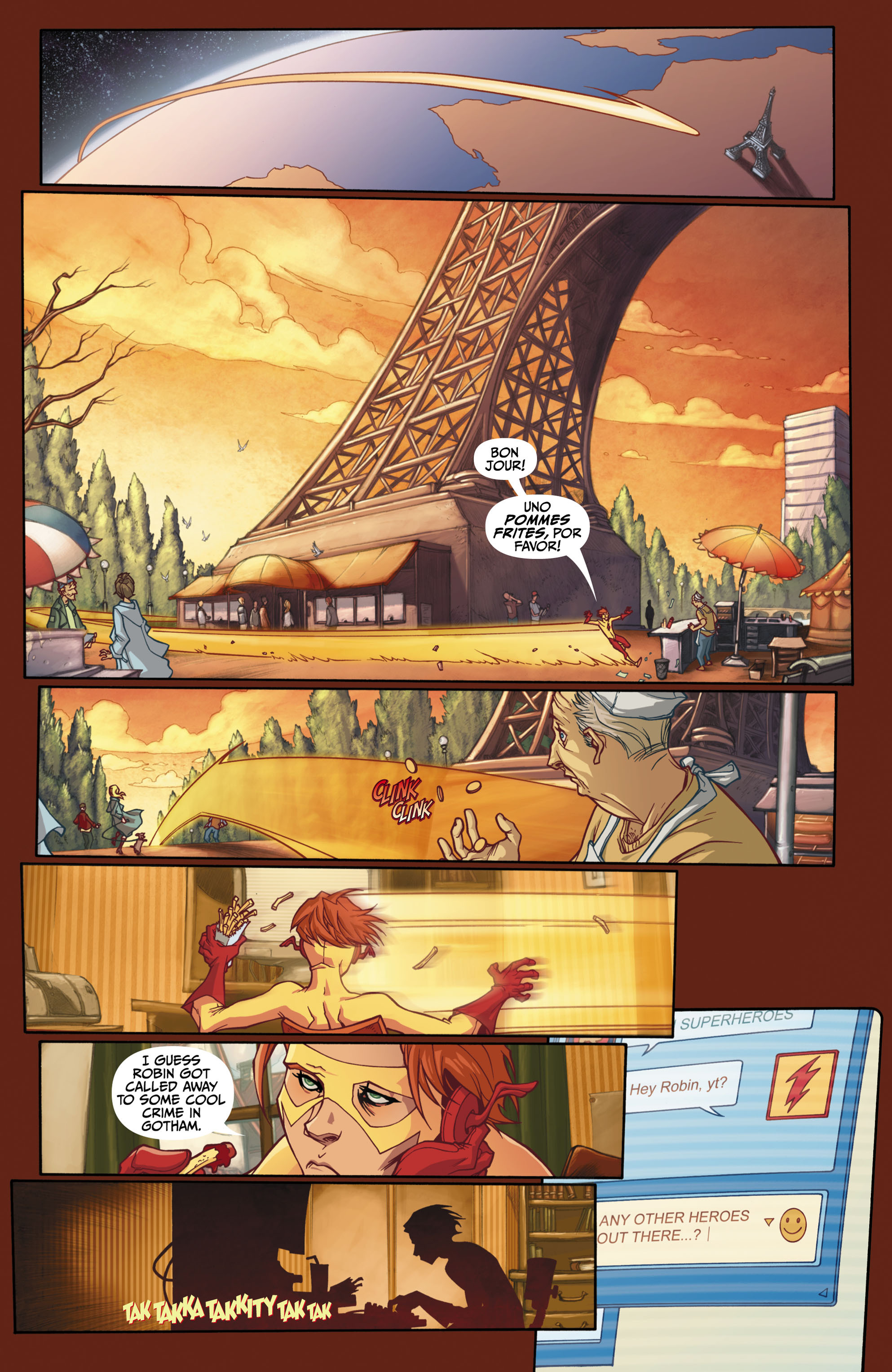 Read online Teen Titans: Year One comic -  Issue #1 - 8