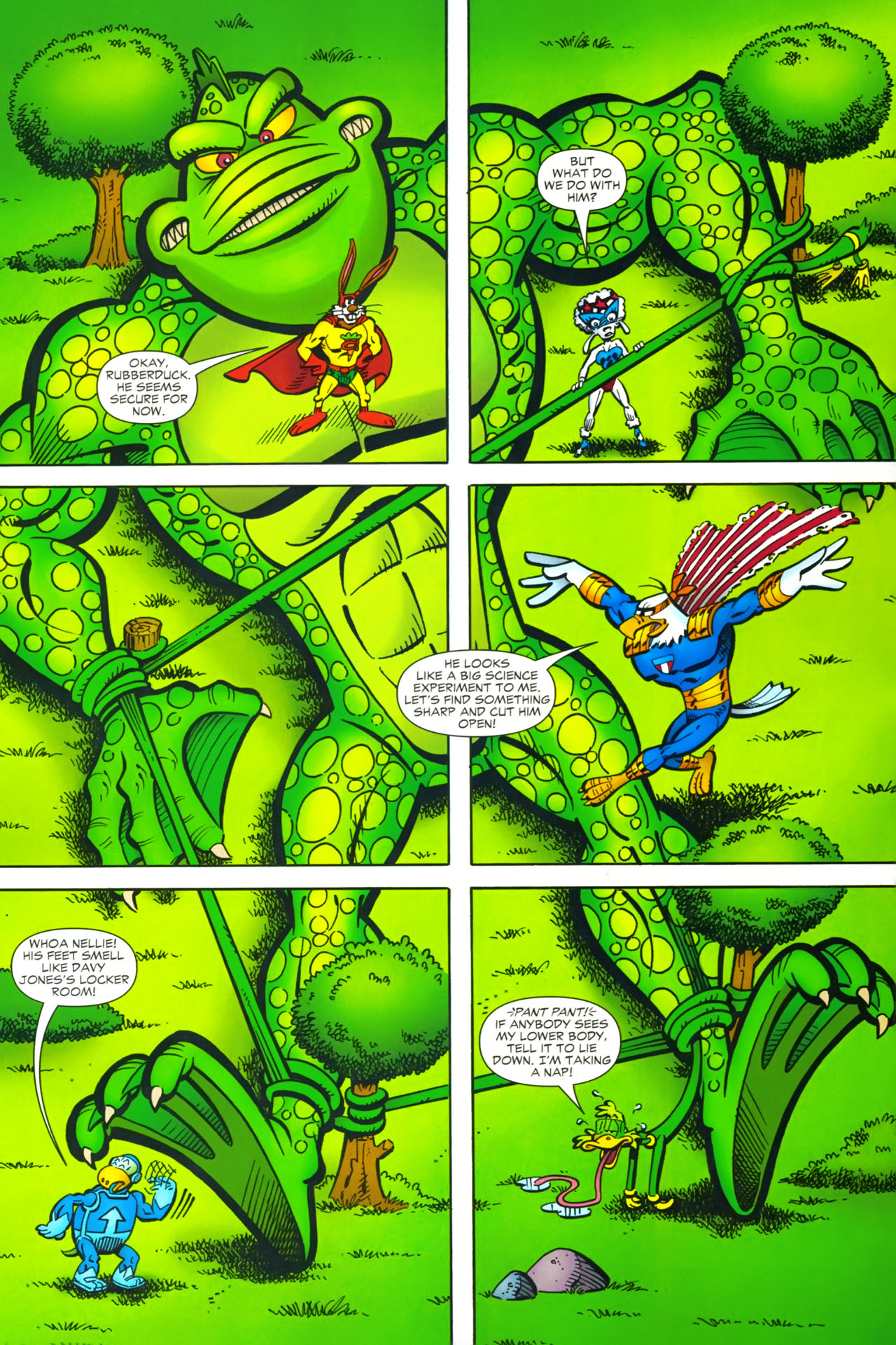 Read online Captain Carrot and the Final Ark comic -  Issue #2 - 8