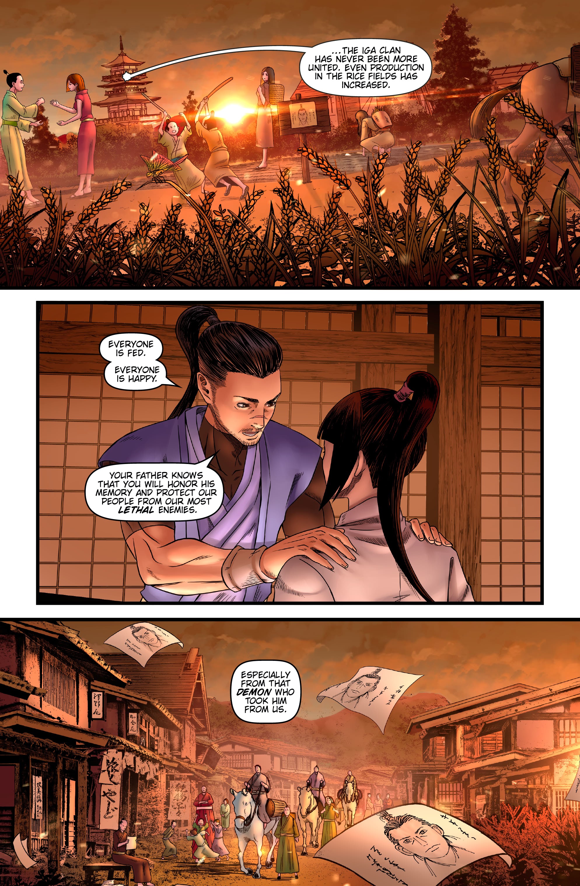 Read online Honor and Curse comic -  Issue #7 - 12