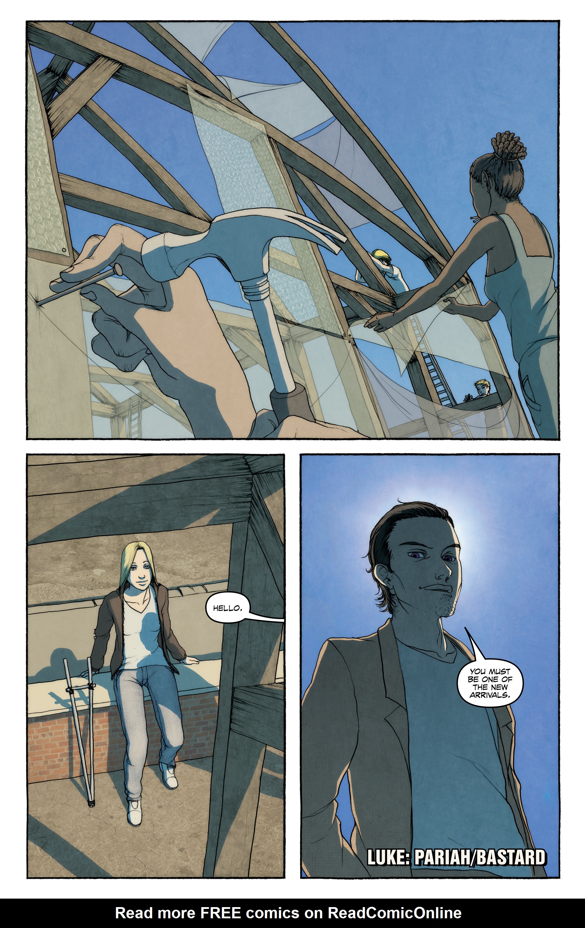 Read online FreakAngels comic -  Issue #3 - 8