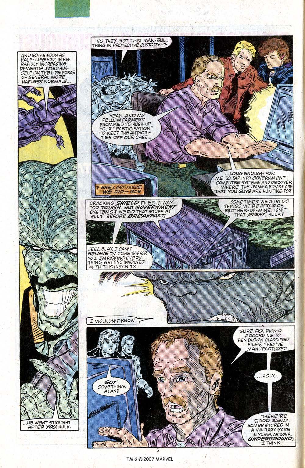 Read online The Incredible Hulk (1968) comic -  Issue #342 - 8