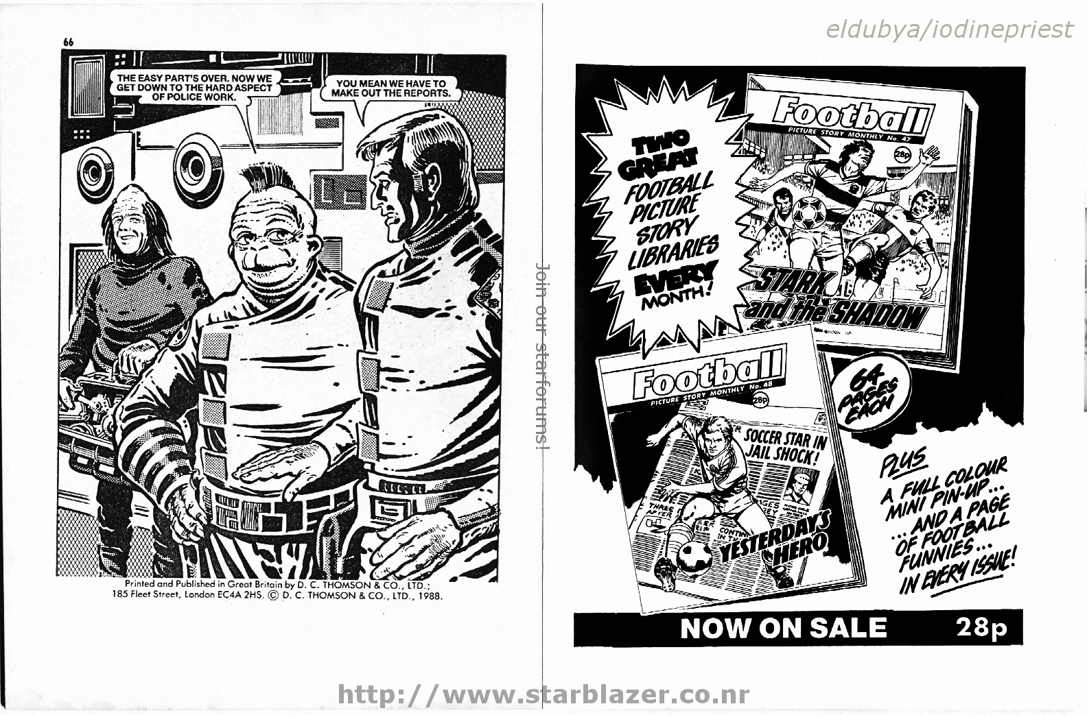 Read online Starblazer comic -  Issue #217 - 35