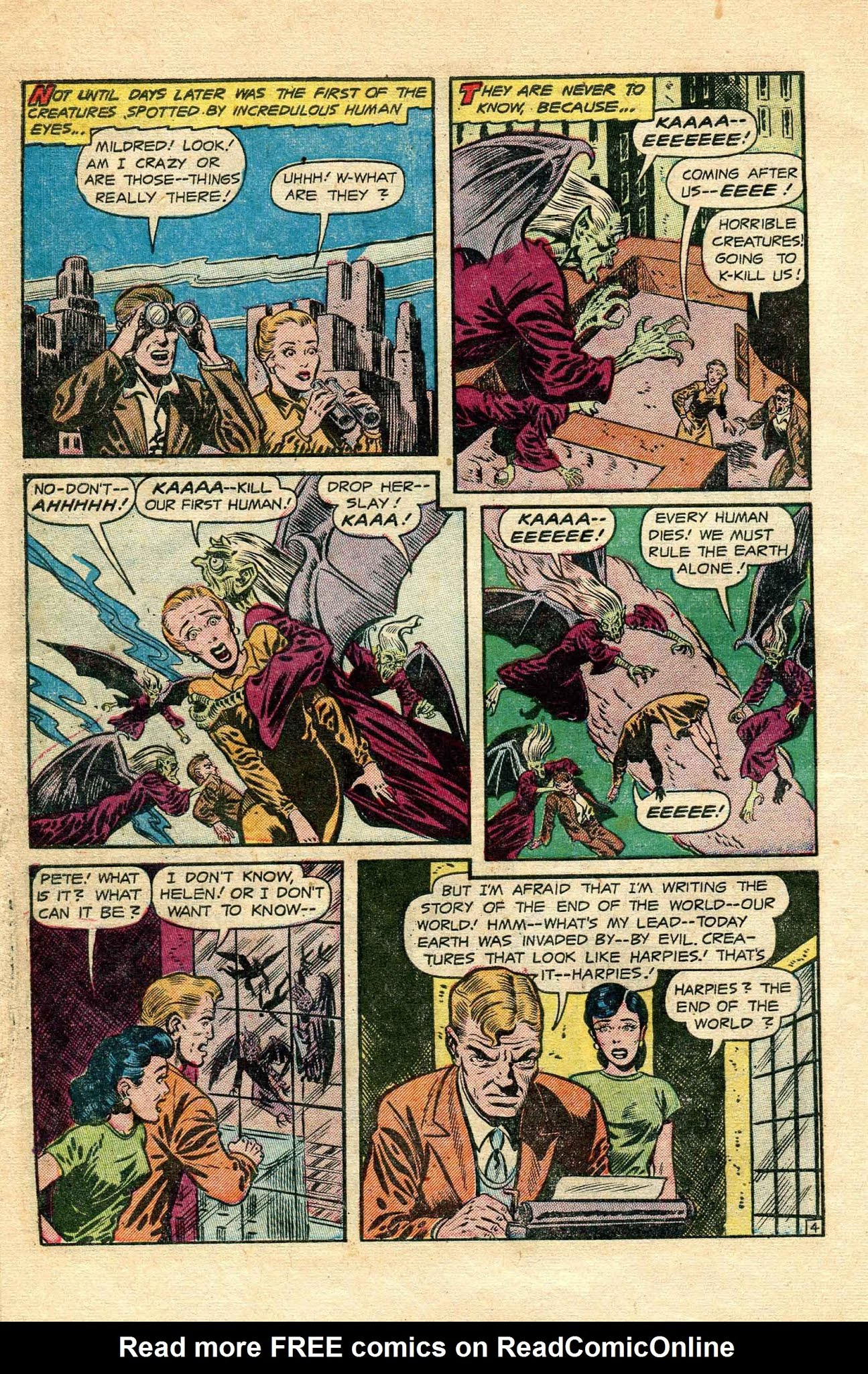 Read online Voodoo (1952) comic -  Issue #7 - 30
