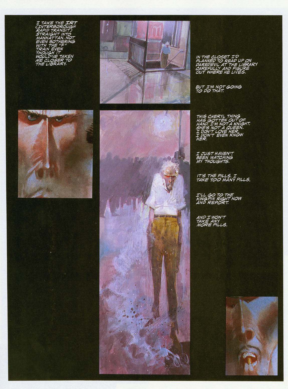 Read online Marvel Graphic Novel comic -  Issue #24 - Daredevil - Love & War - 36