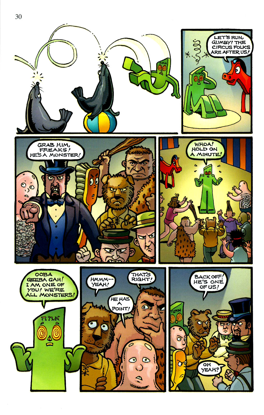 Read online Gumby (2006) comic -  Issue #2 - 32