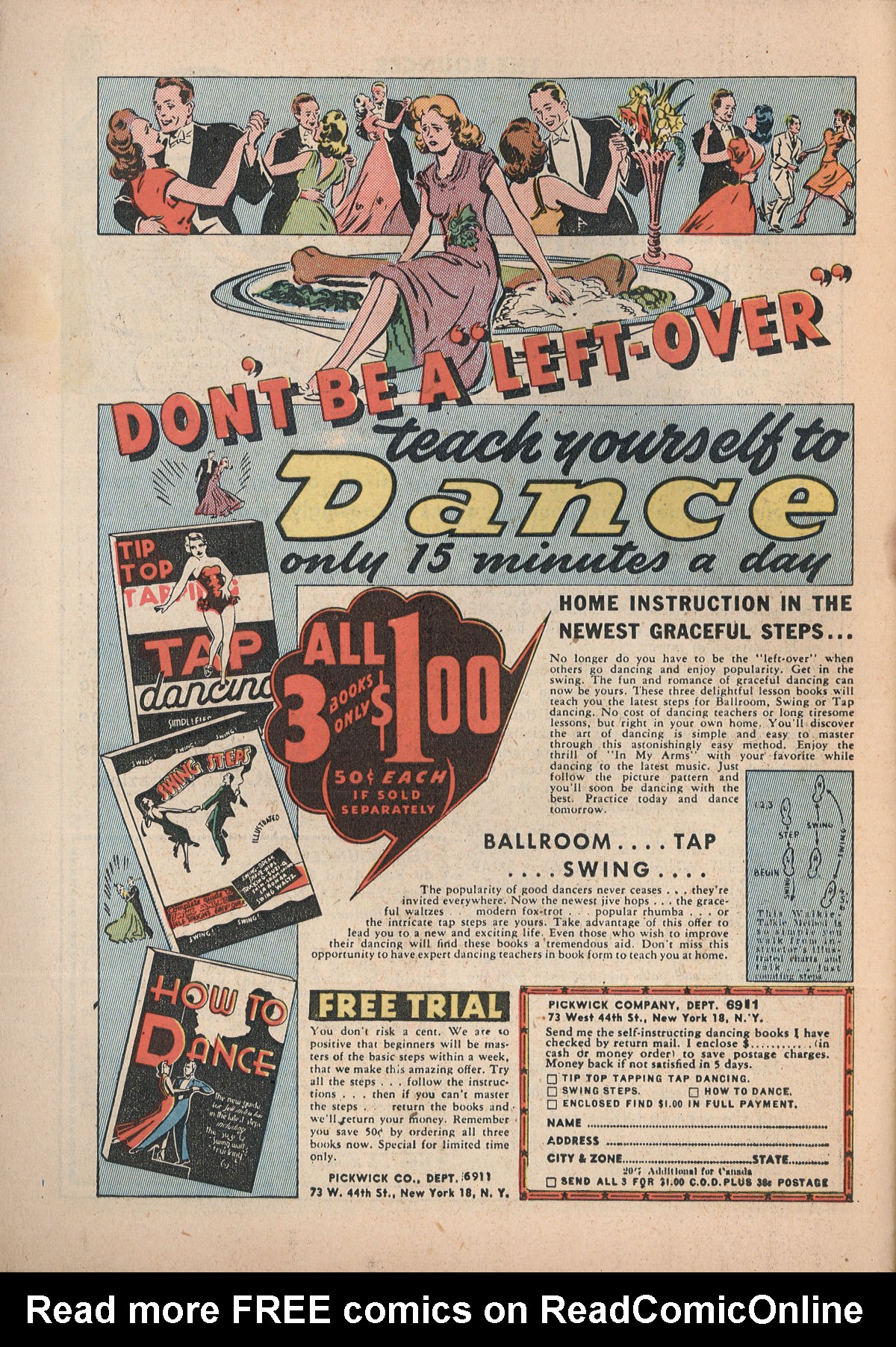 Read online The Bouncer (1944) comic -  Issue #13 - 34