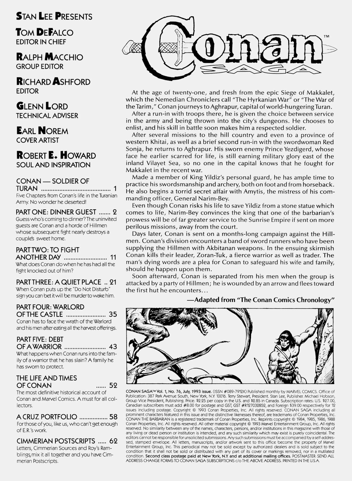 Read online Conan Saga comic -  Issue #76 - 2