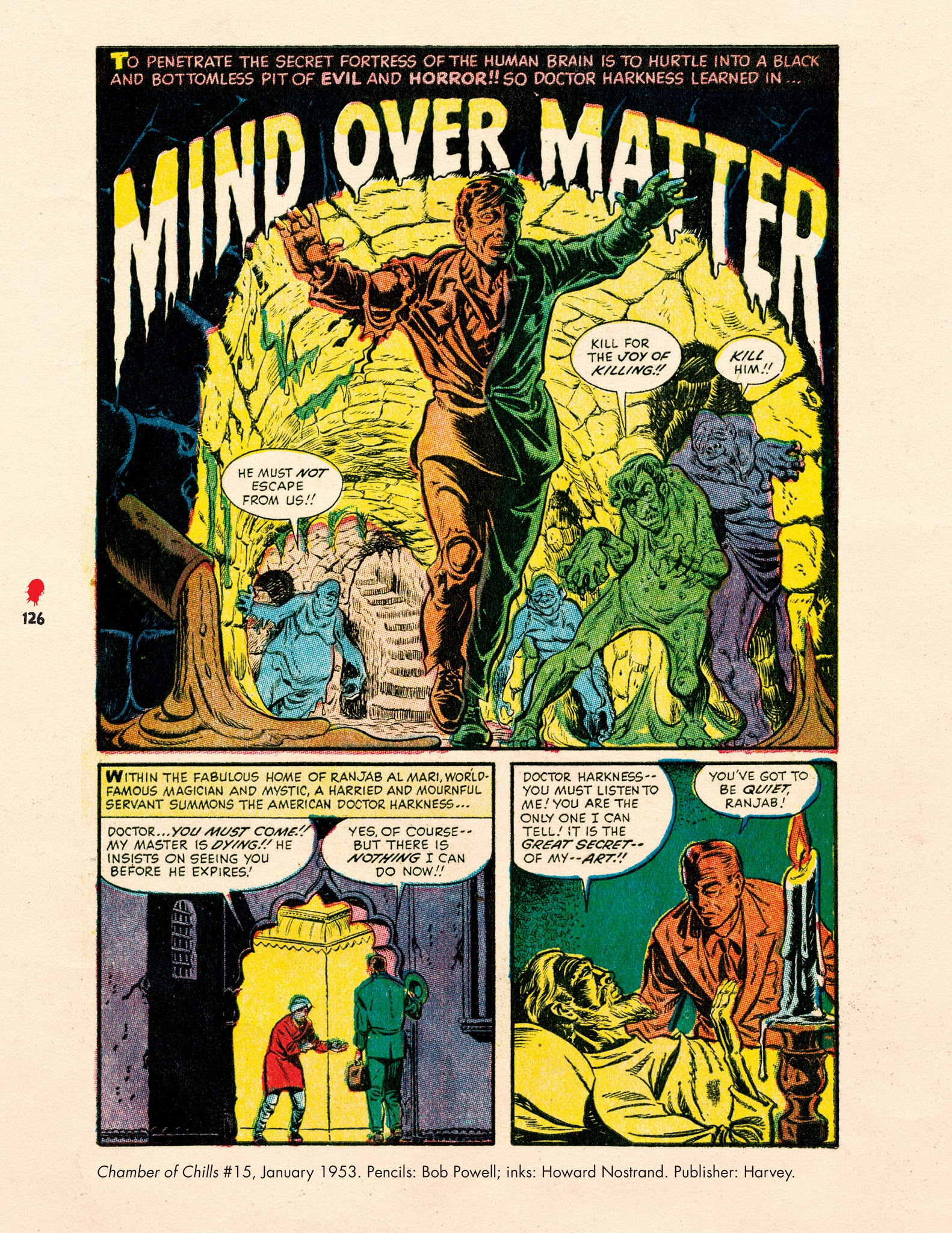 Read online Chilling Archives of Horror Comics comic -  Issue # TPB 16 - 127