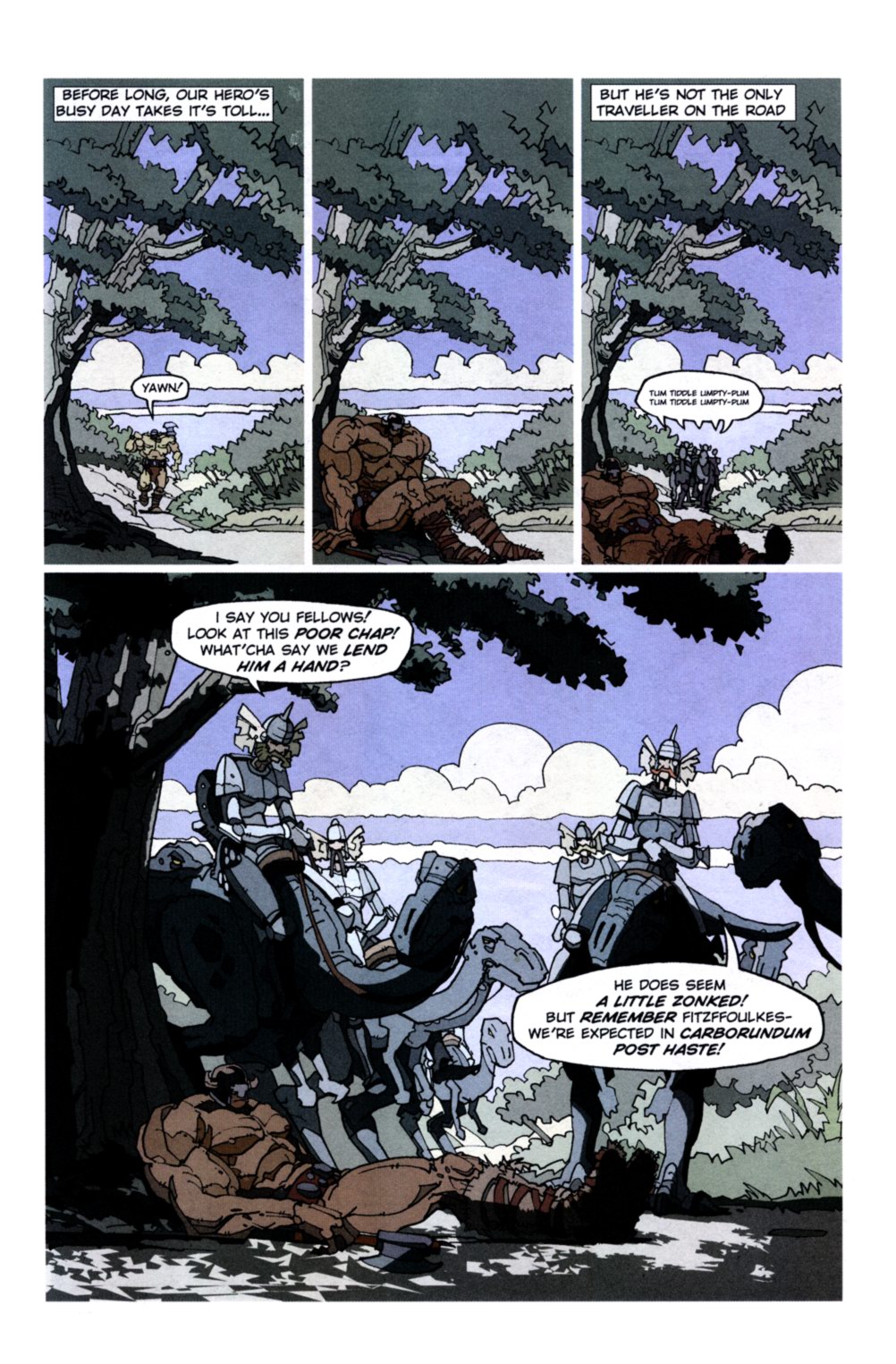 Read online Thrud The Barbarian (2002) comic -  Issue #1 - 9