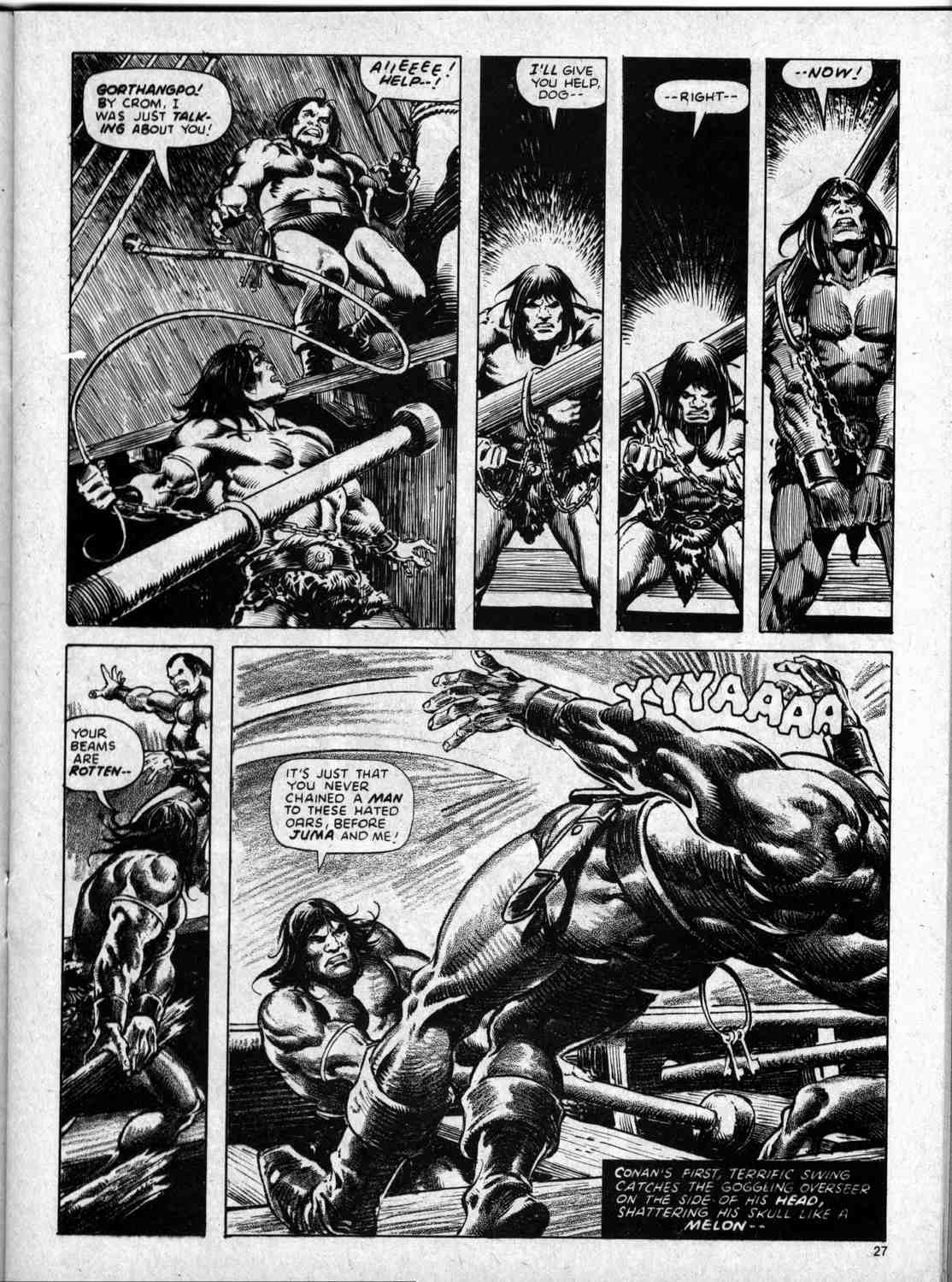 Read online The Savage Sword Of Conan comic -  Issue #59 - 27