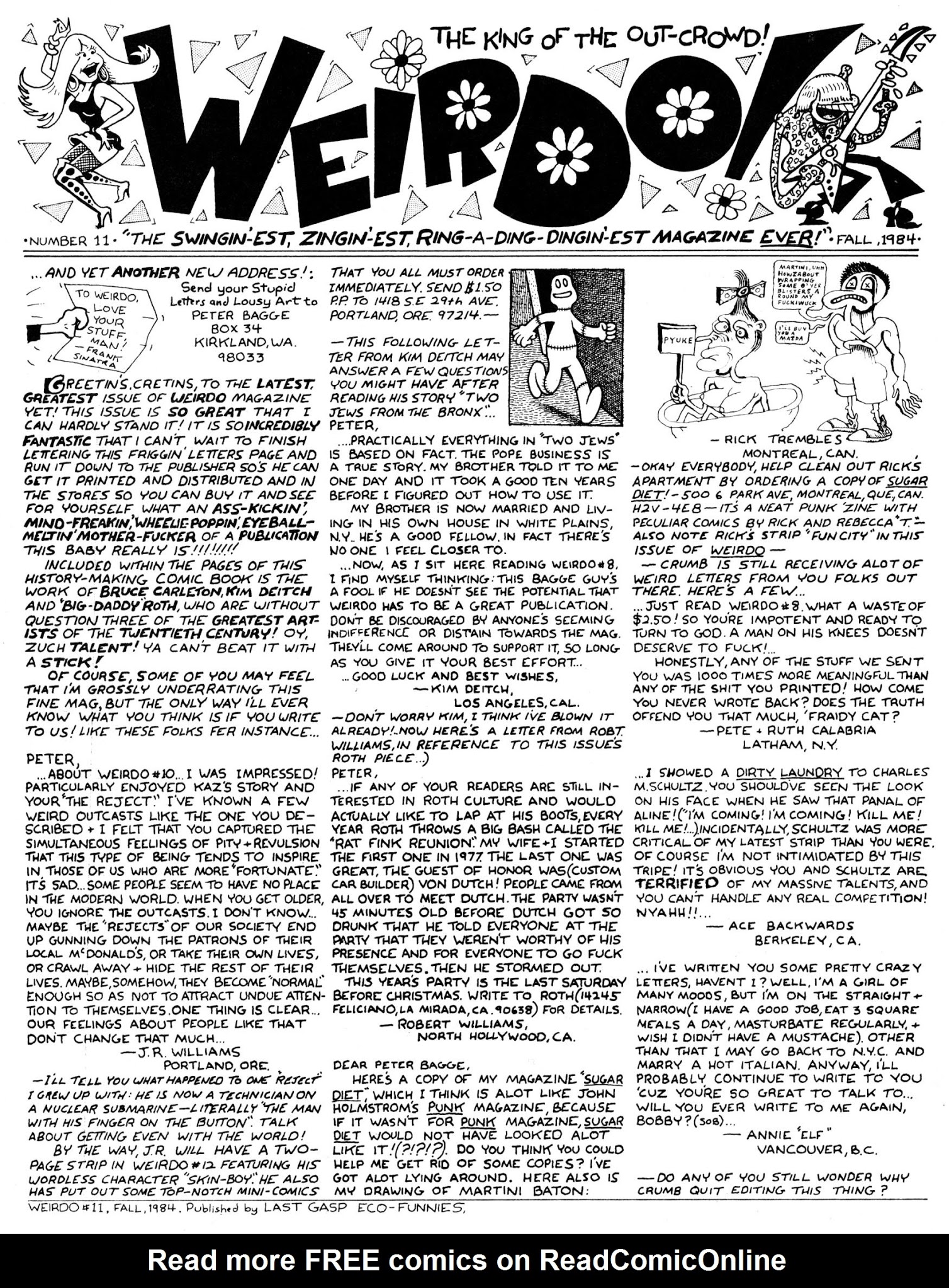 Read online Weirdo comic -  Issue #11 - 4