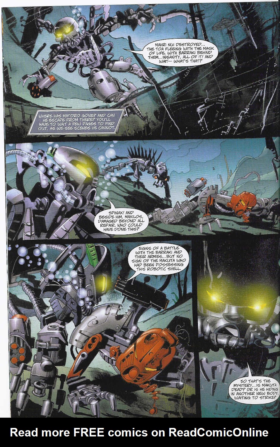 Read online Bionicle: Ignition comic -  Issue #11 - 5