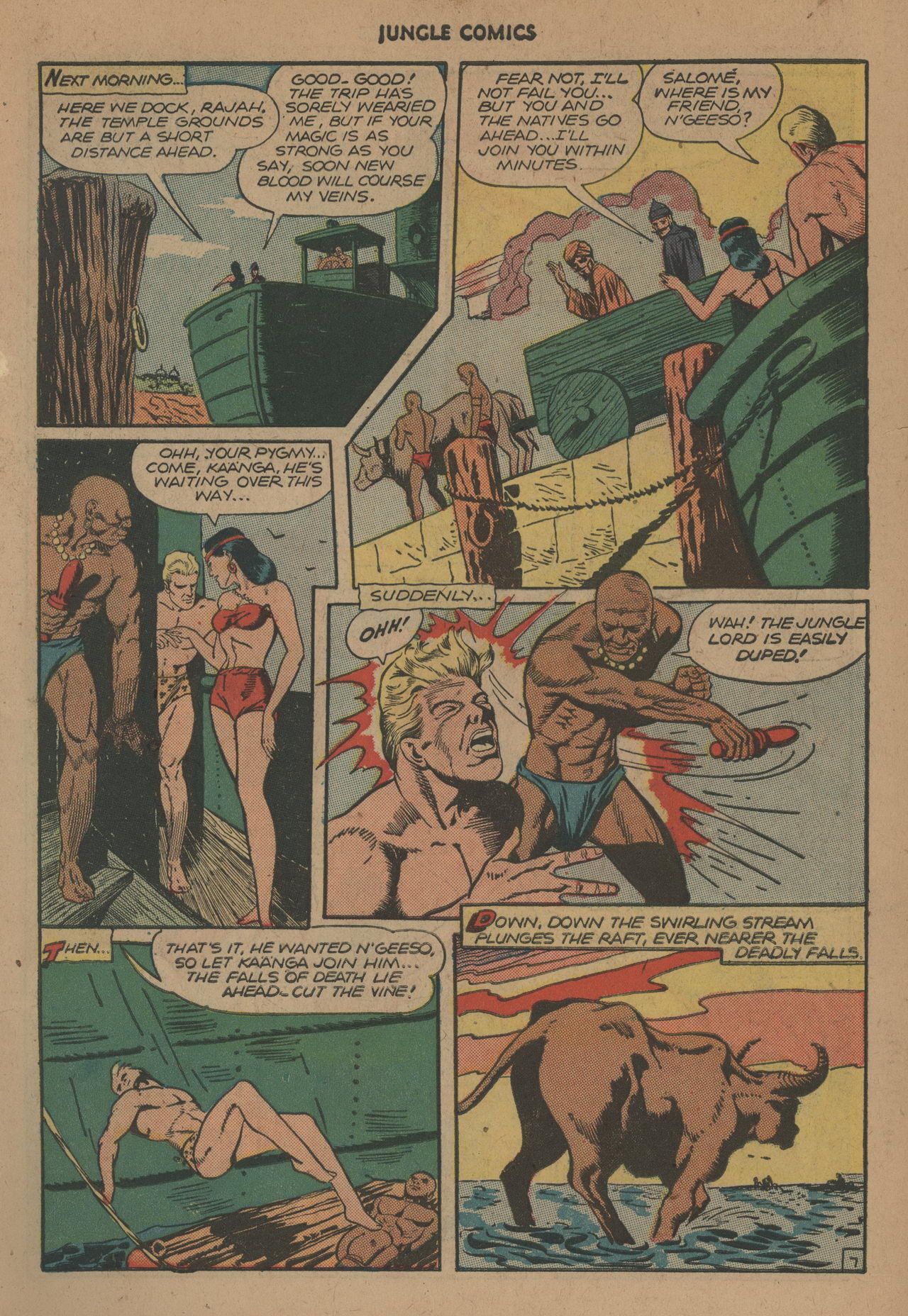 Read online Jungle Comics comic -  Issue #80 - 9