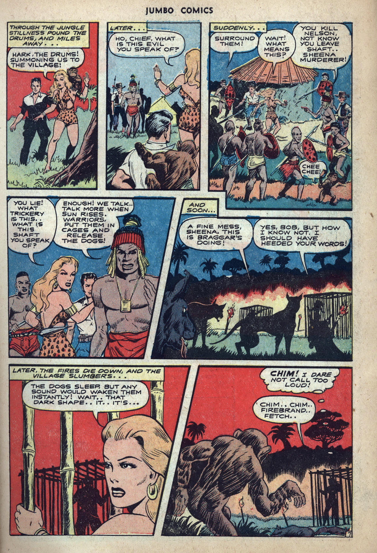 Read online Jumbo Comics comic -  Issue #68 - 9
