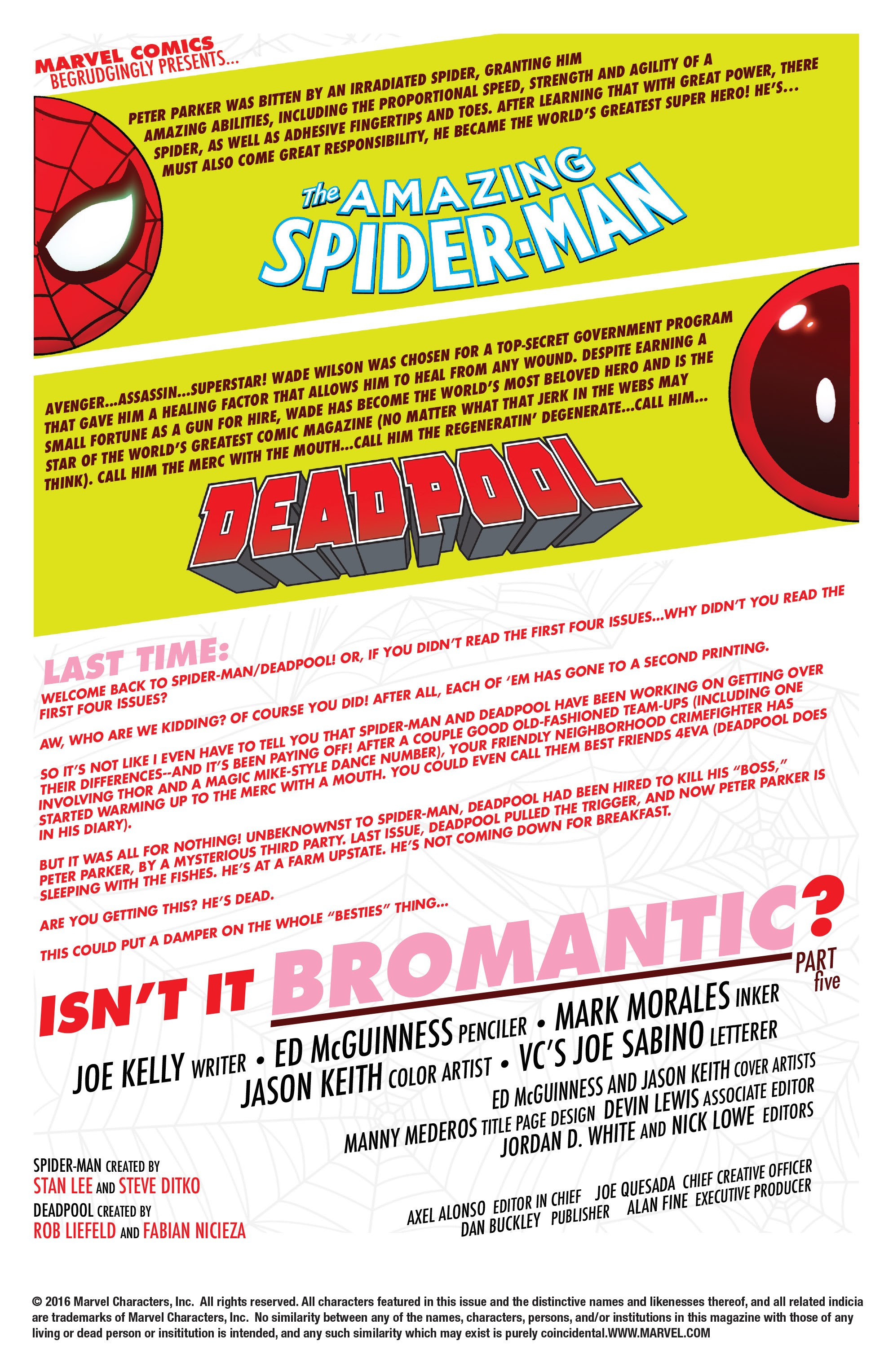Read online Spider-Man/Deadpool comic -  Issue # _TPB - 112