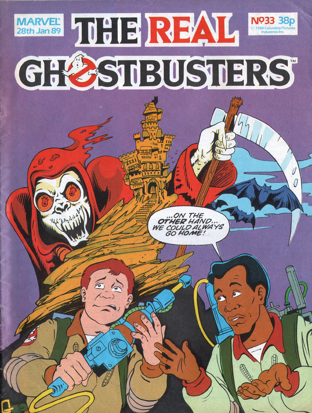 Read online The Real Ghostbusters comic -  Issue #33 - 1