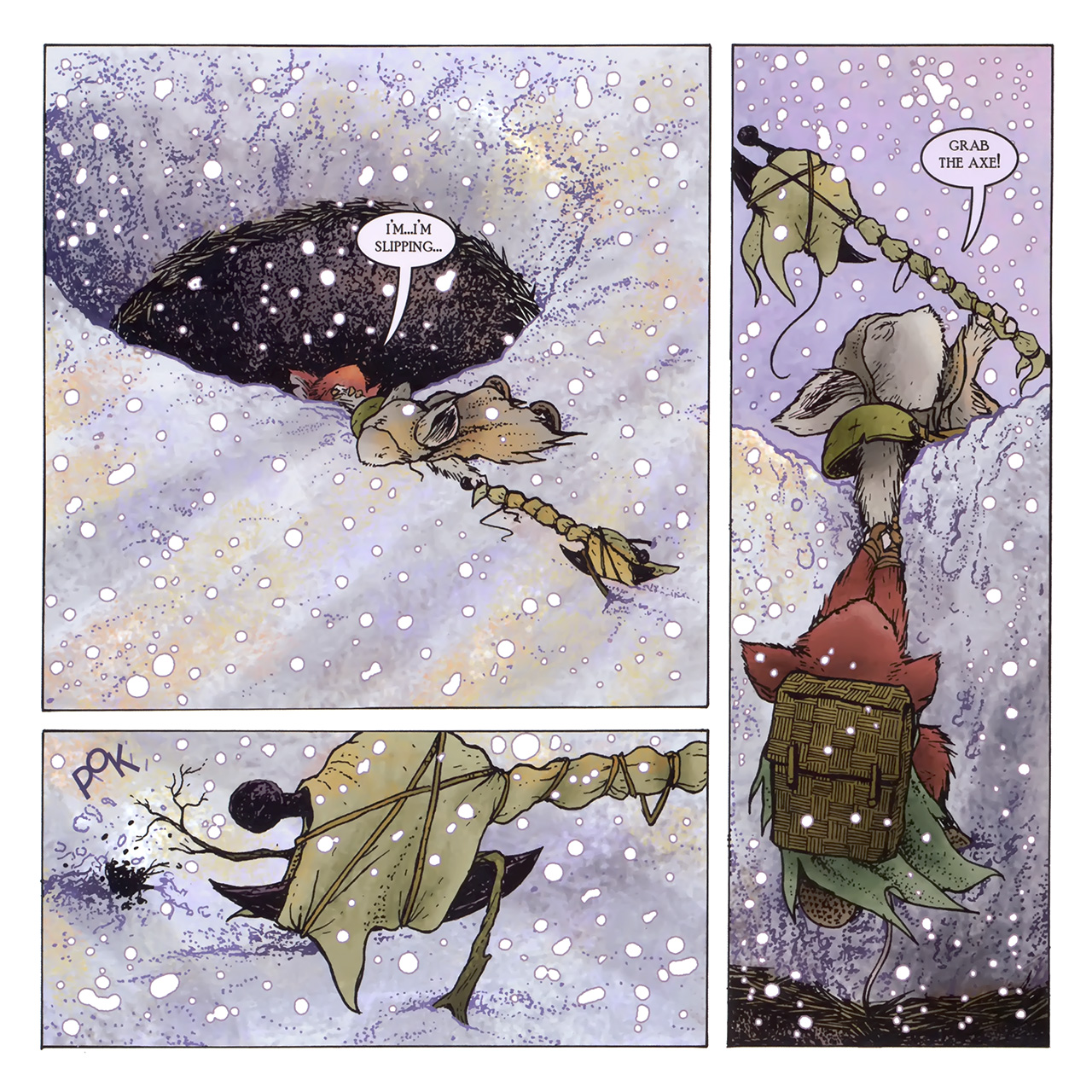 Read online Mouse Guard: Winter 1152 comic -  Issue #2 - 4