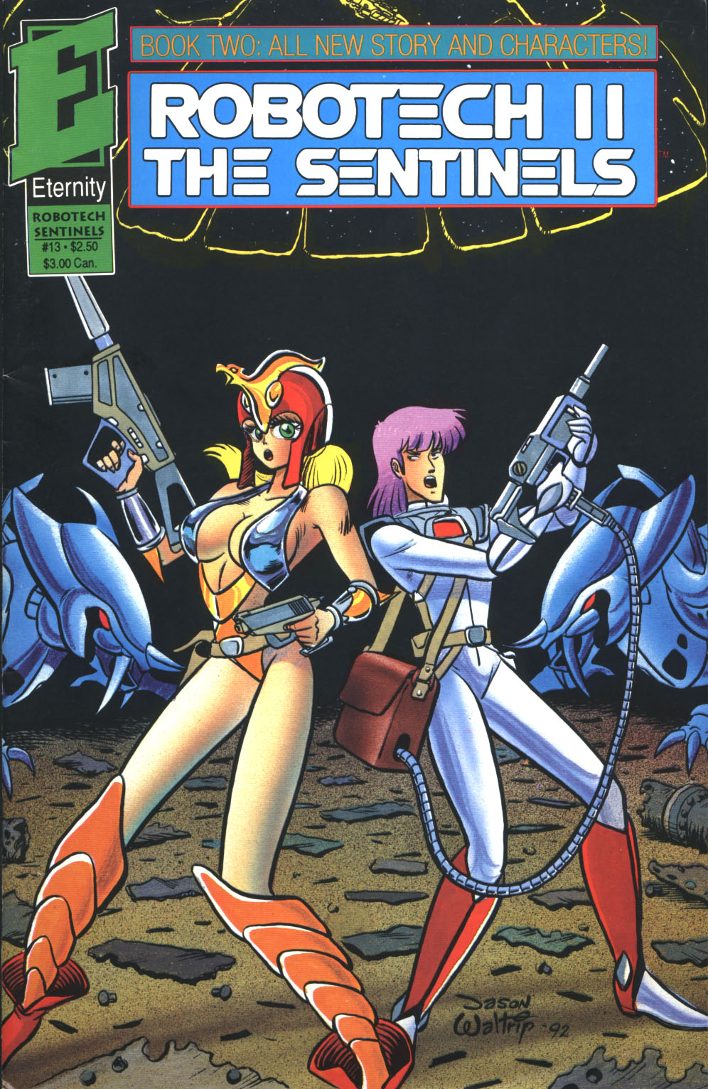 Robotech II: The Sentinels issue Robotech II: The Sentinels Book 2 Issue #13 - Page 1