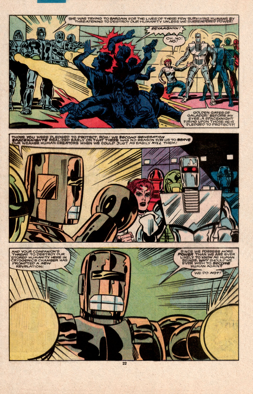 Read online ROM (1979) comic -  Issue #73 - 23