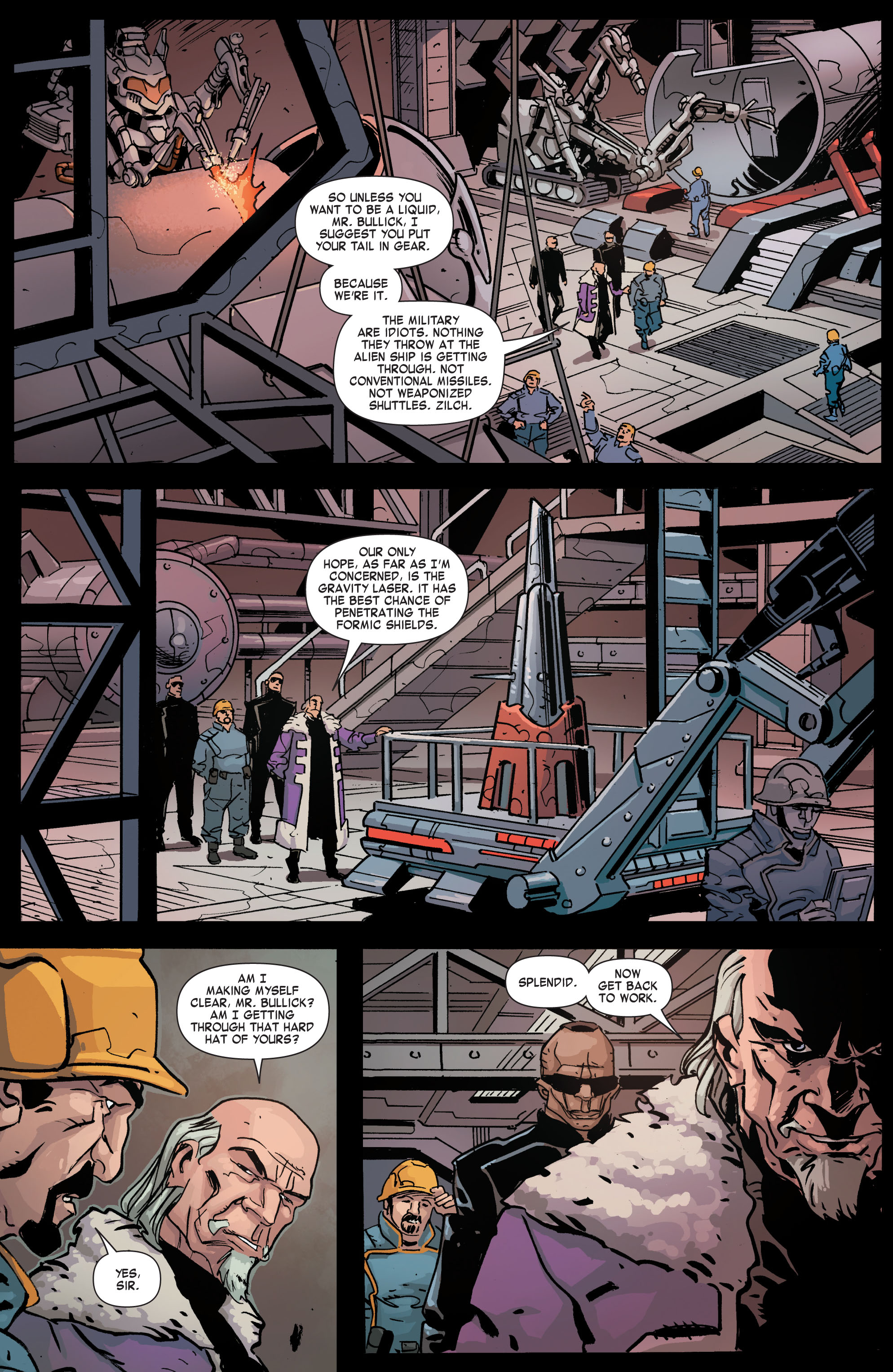 Read online Formic Wars: Burning Earth comic -  Issue #6 - 9