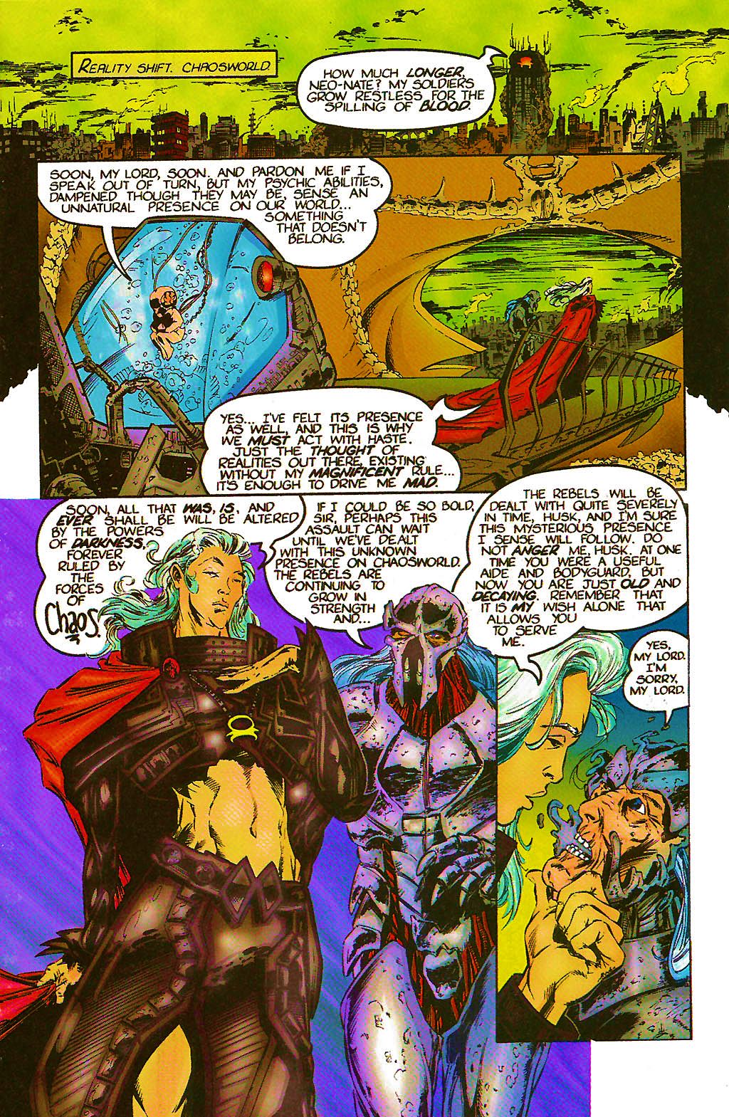 Read online Chains of Chaos comic -  Issue #2 - 7