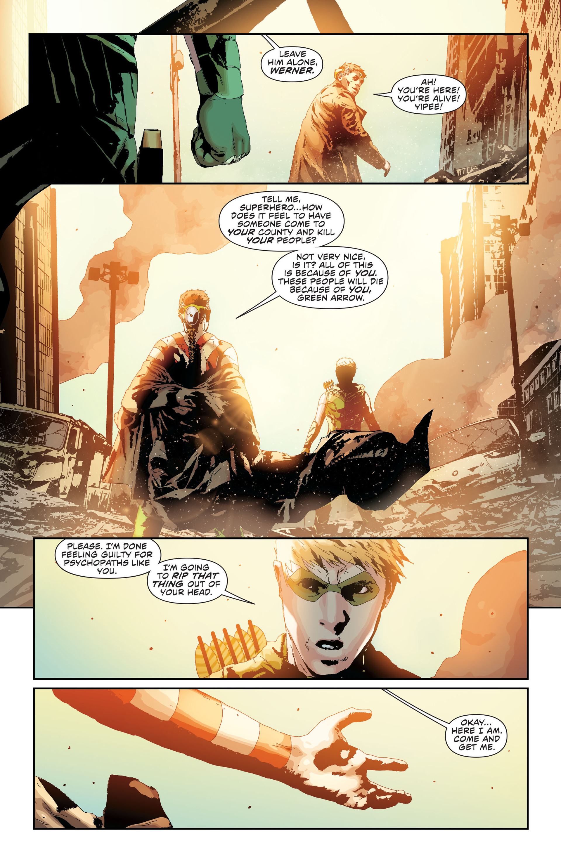 Read online Green Arrow (2011) comic -  Issue #24 - 13