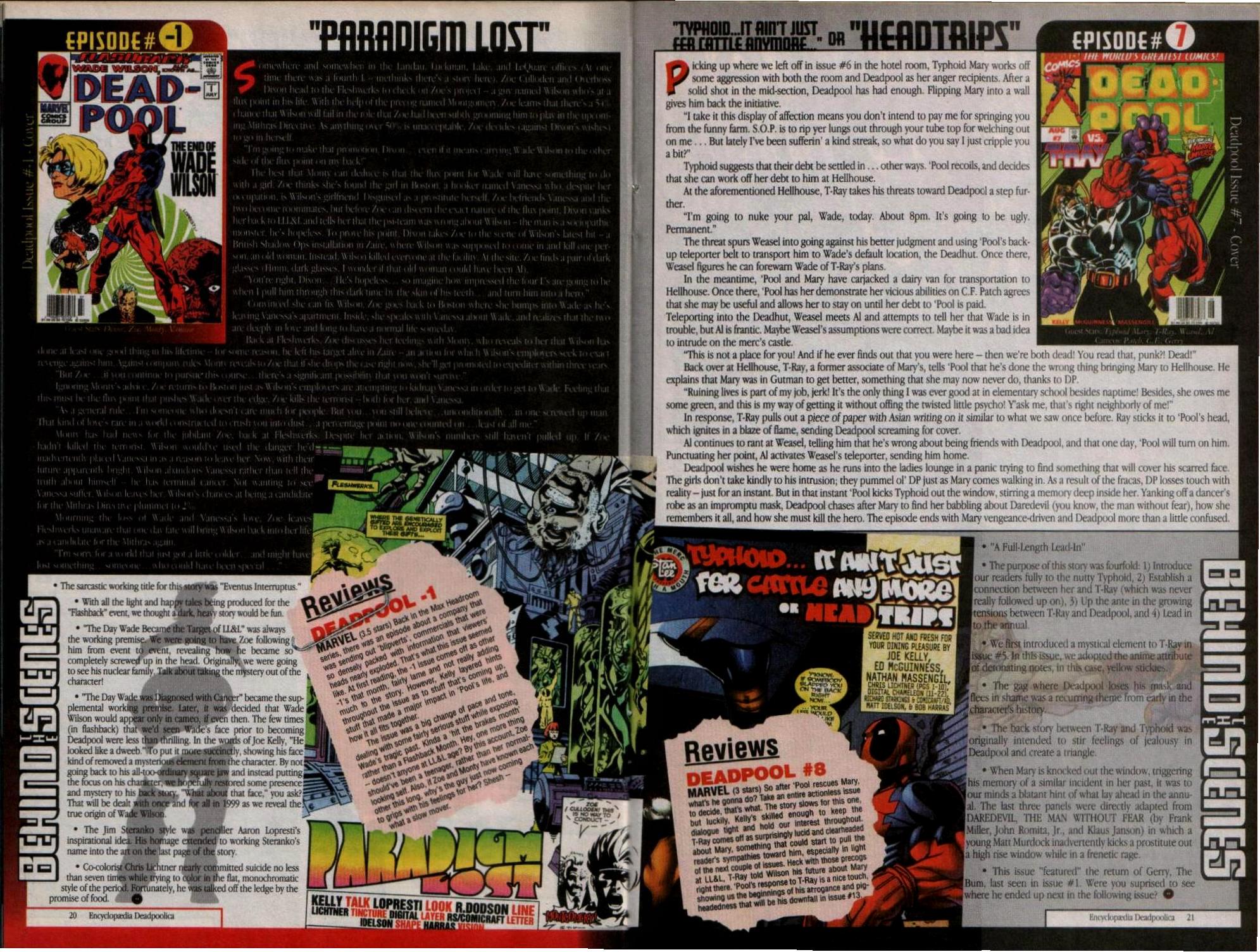 Read online Encyclopædia Deadpoolica comic -  Issue # Full - 15