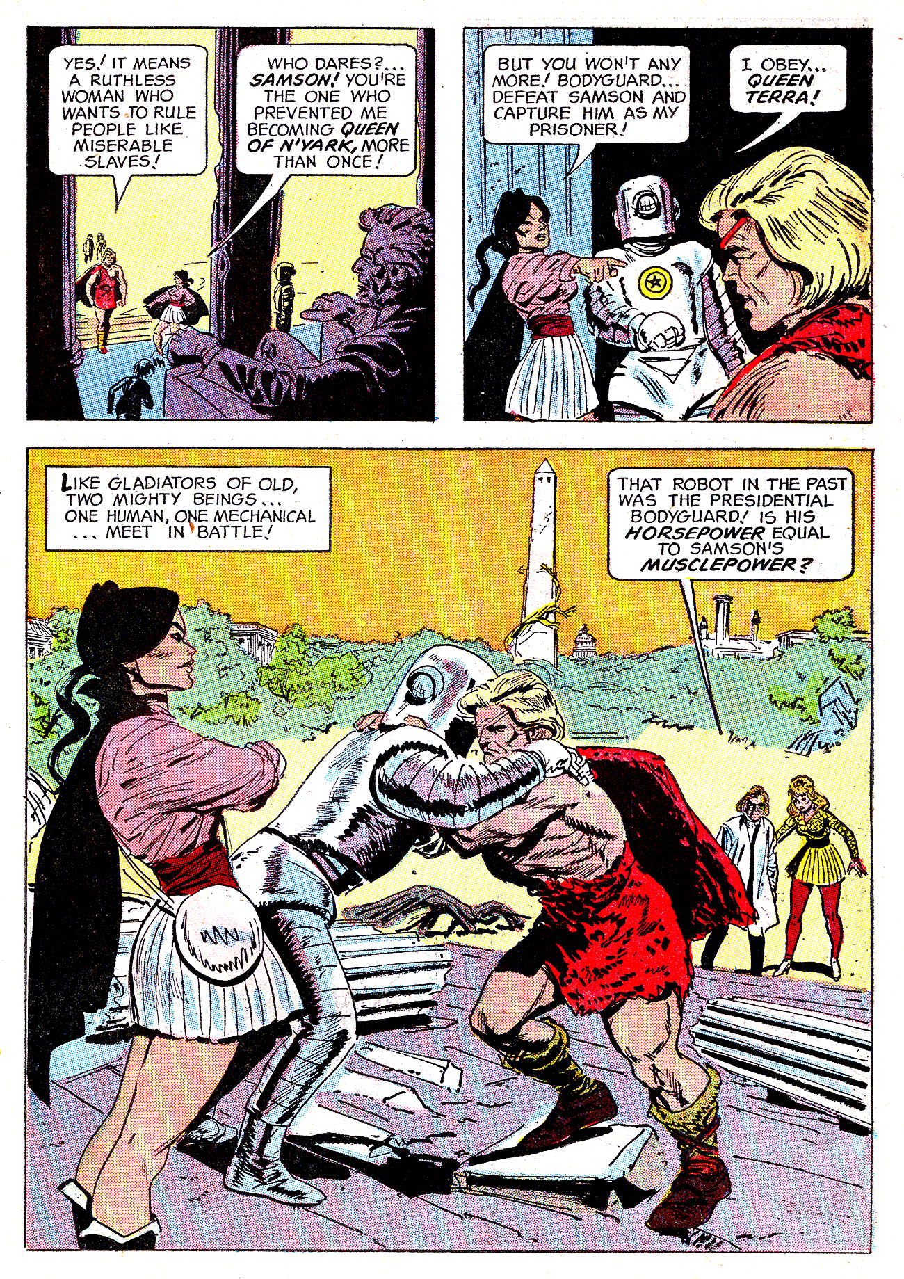 Read online Mighty Samson (1964) comic -  Issue #9 - 10