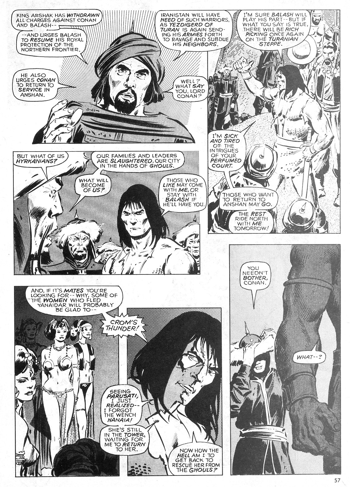 The Savage Sword Of Conan issue 32 - Page 57
