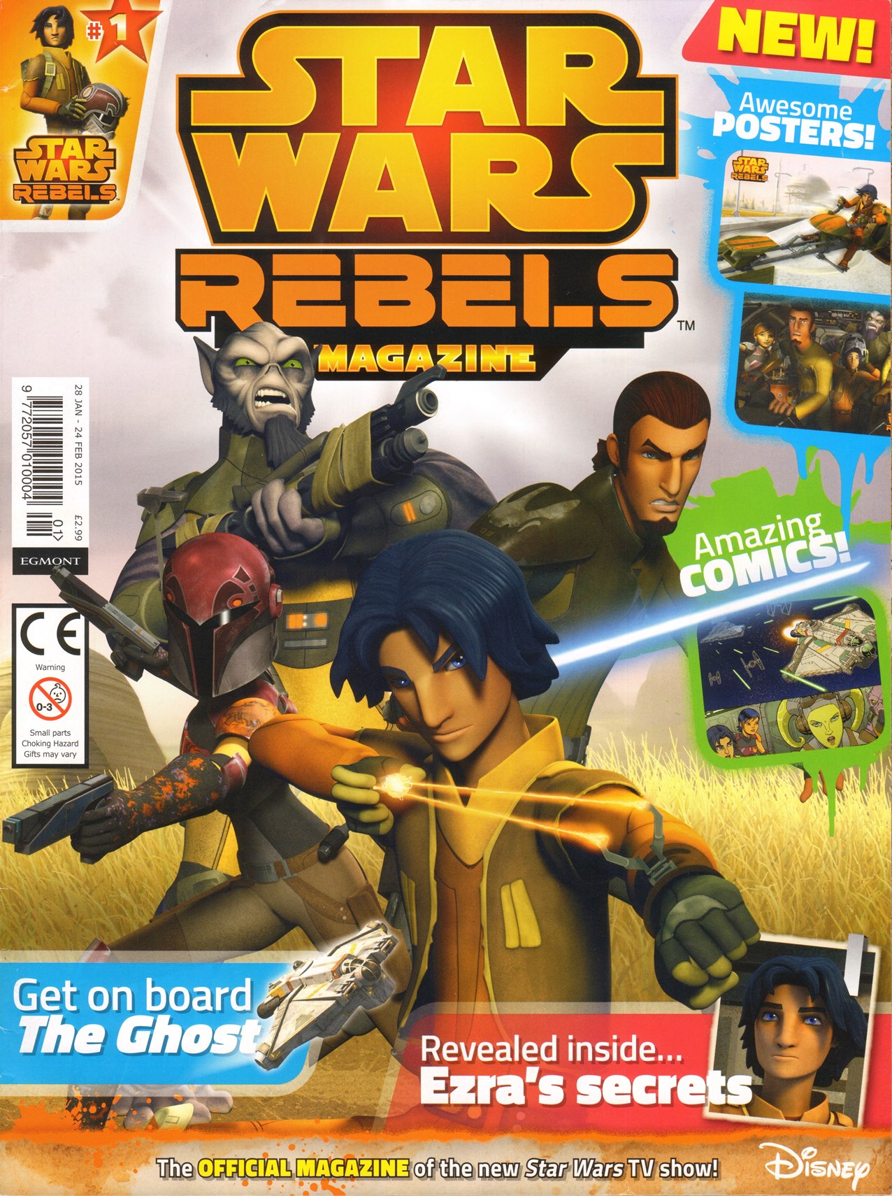 Read online Star Wars Rebels Magazine comic -  Issue #1 - 1