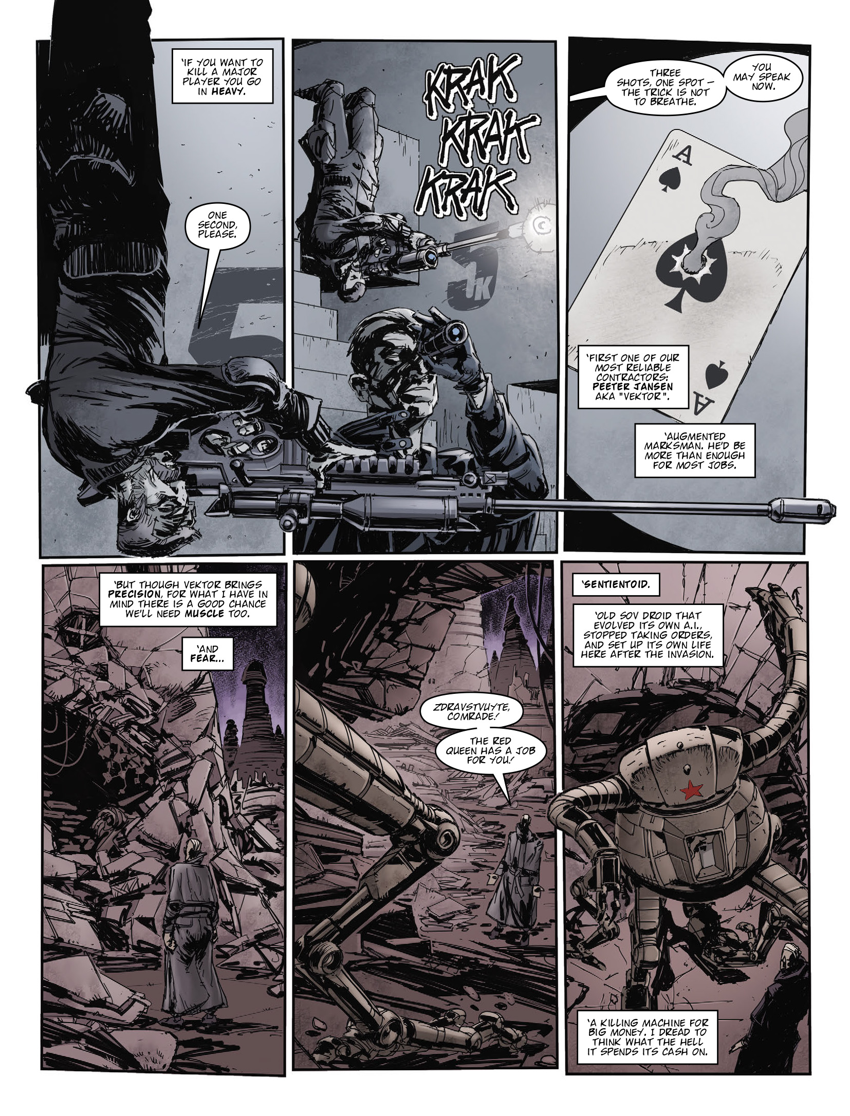 Read online 2000 AD comic -  Issue #2250 - 4