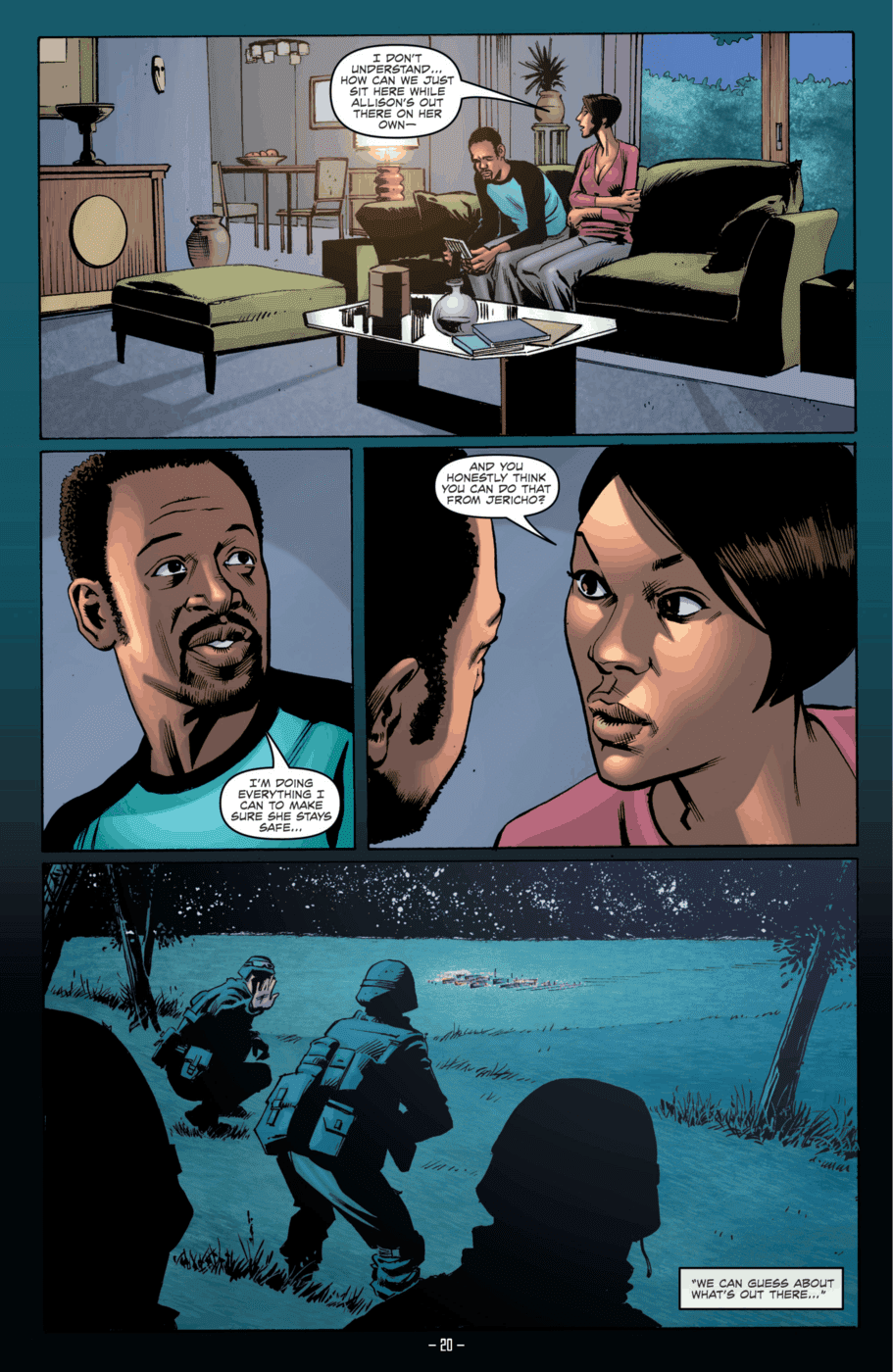 Read online Jericho Season 4 comic -  Issue #1 - 22