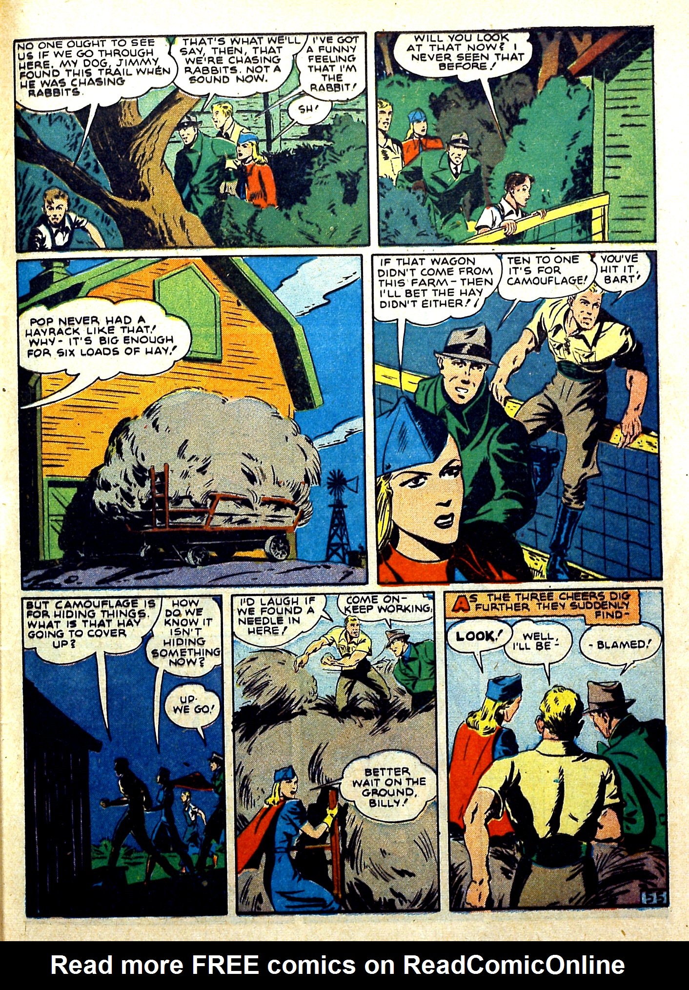 Read online Our Flag Comics comic -  Issue #4 - 57