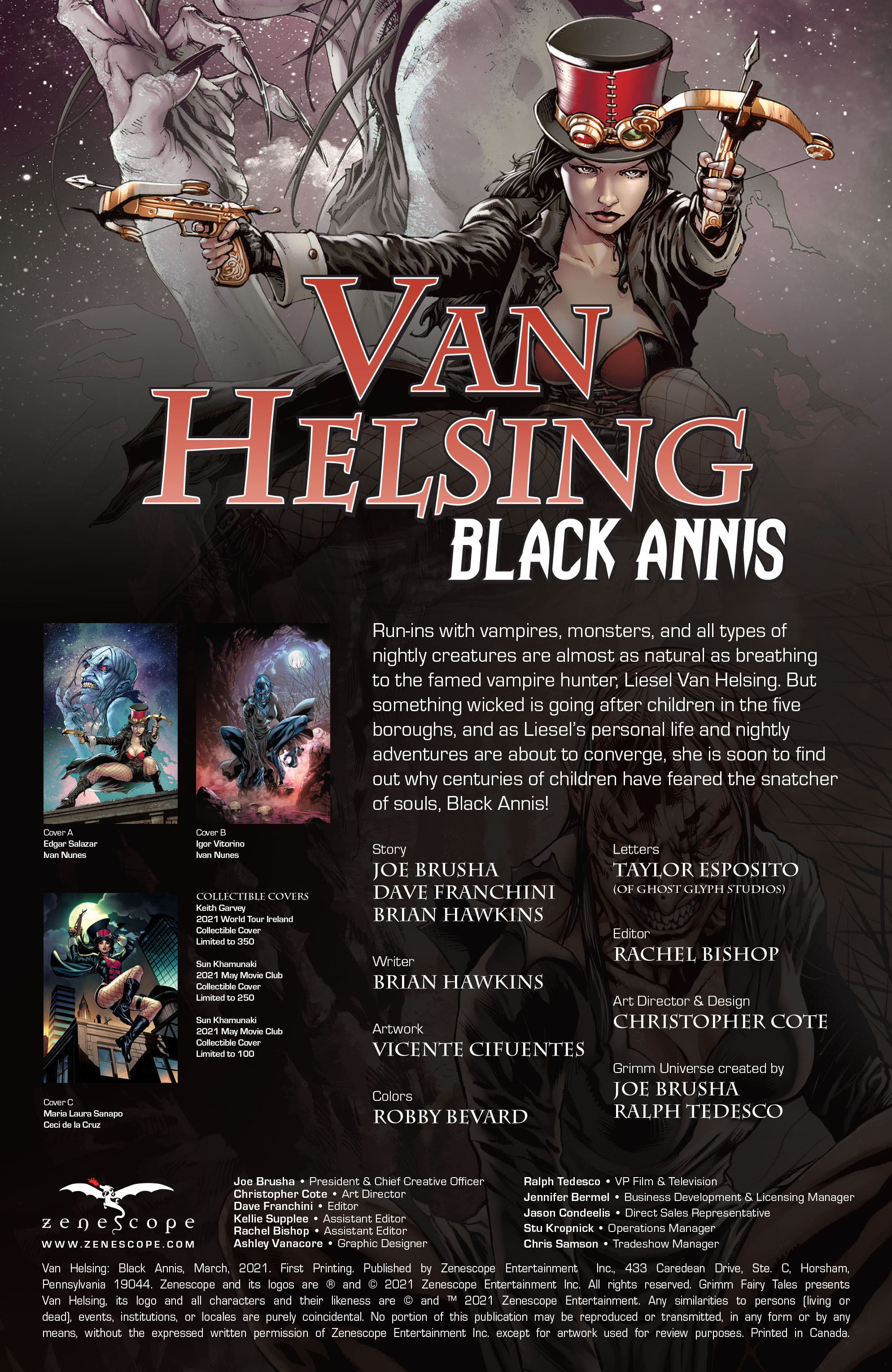 Read online Van Helsing: Black Annis comic -  Issue # Full - 2